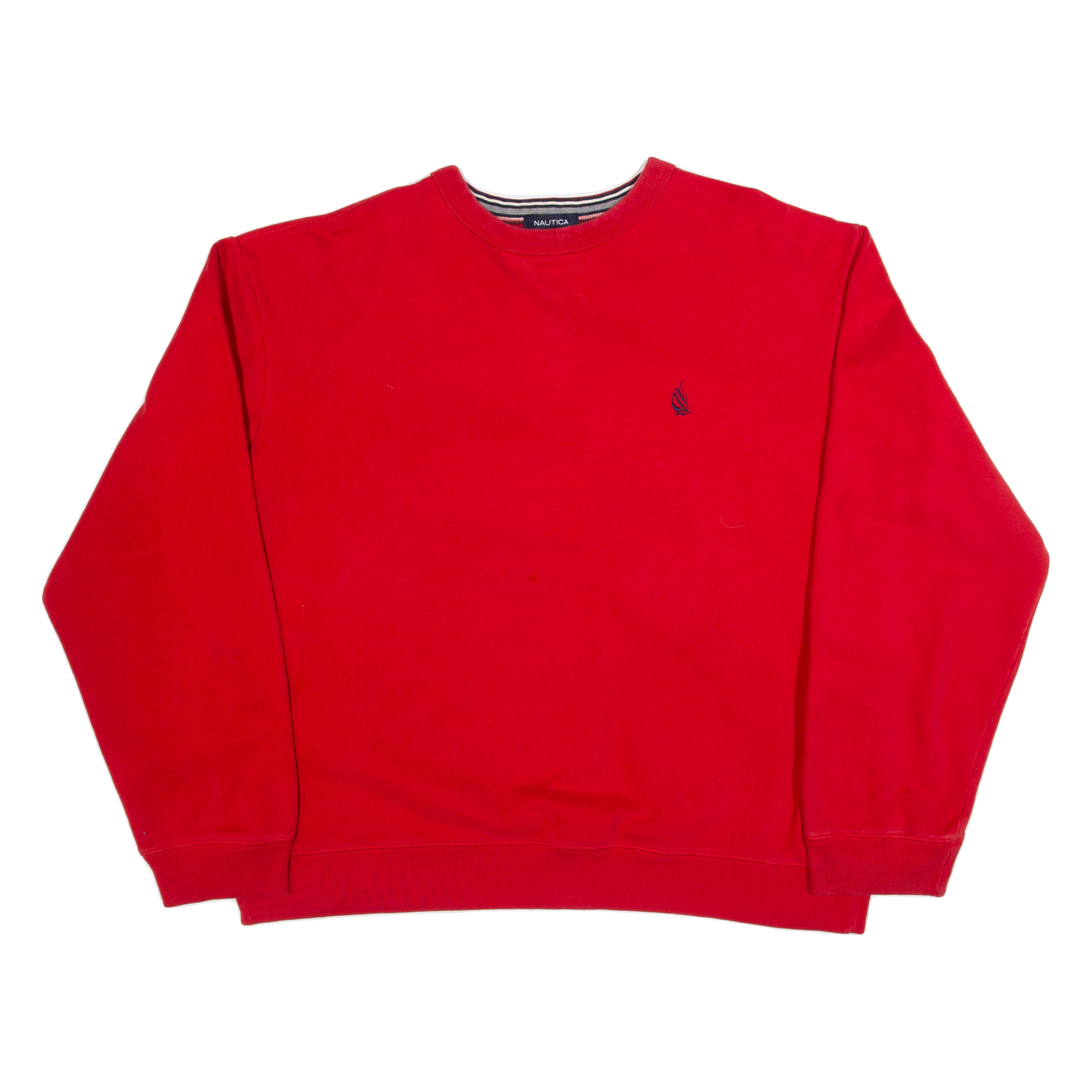 NAUTICA Mens Sweatshirt Red XL Refurbished - N/A refurbished available on Cerqular
