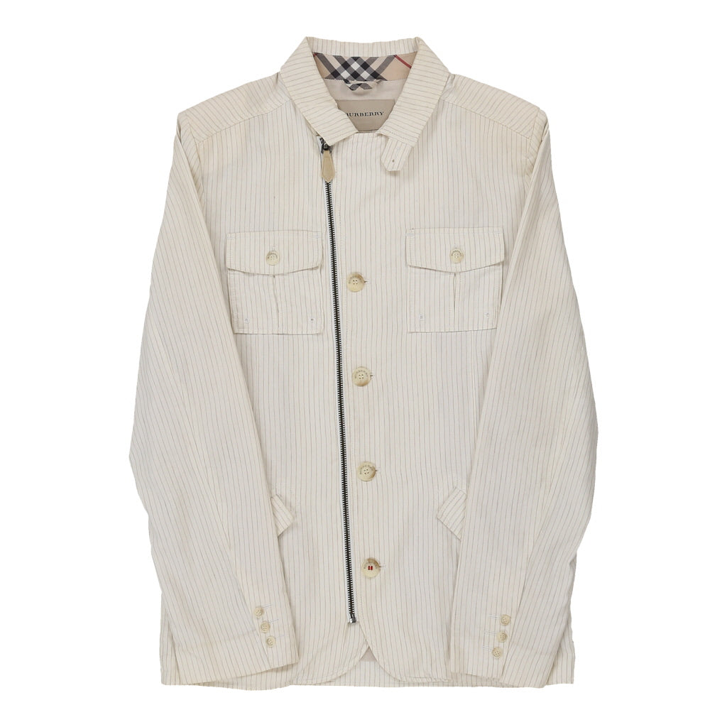 14 Years Burberry Cord Jacket - Medium Beige Cotton | Size: medium Refurbished - N/A (Preloved Designer is not a specific brand, it refurbished available on Cerqular