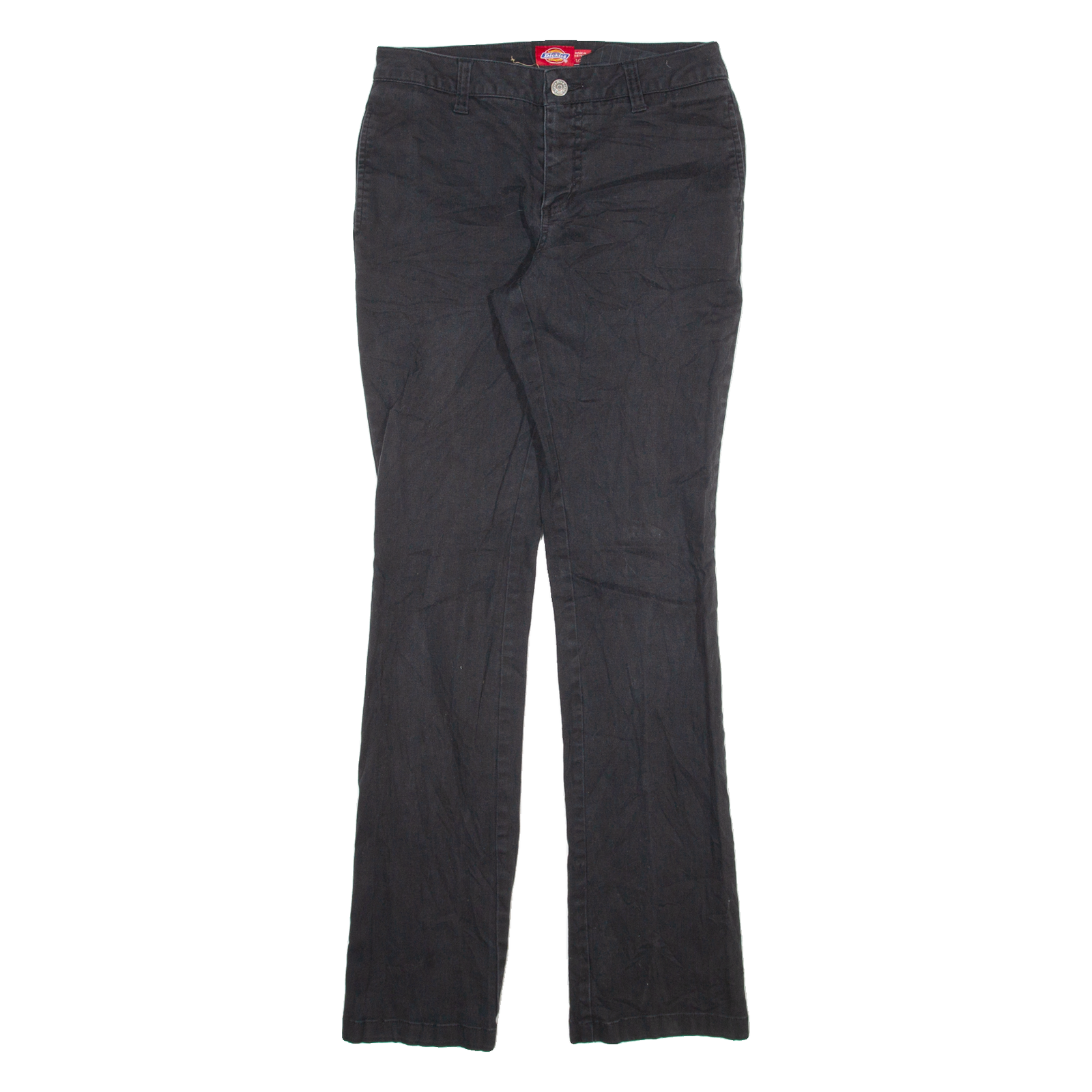Buy DICKIES Womens Trousers Black Slim Straight W25 L31 Refurbished - $37.69 DICKIES Womens Trousers Black Slim Straight W25 L31 Refurbished - N/A refurbished available on Cerqular