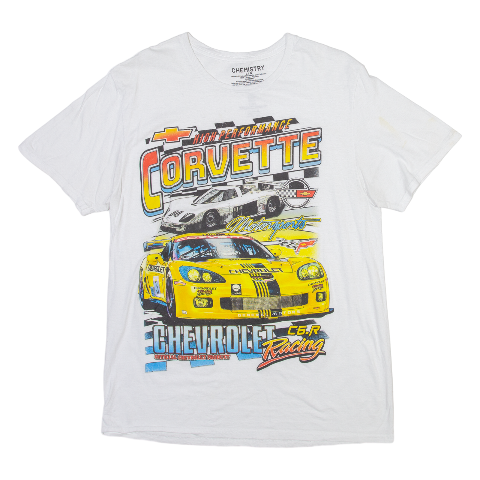 Buy CHEMISTRY Racing Mens T-Shirt White L Refurbished - $18.19 CHEMISTRY Racing Mens T-Shirt White L Refurbished - N/A refurbished available on Cerqular