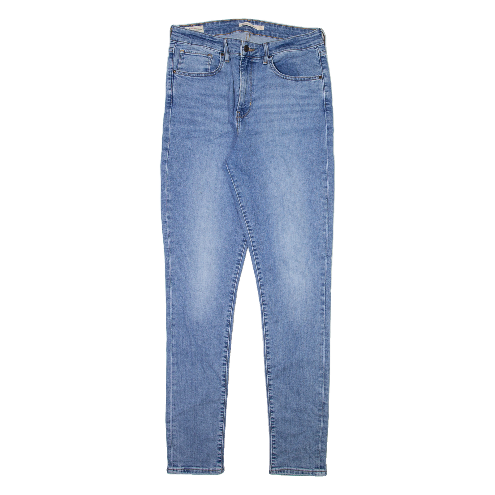 LEVI'S 721 Womens Jeans Blue Slim Tapered W31 L32 Refurbished - N/A refurbished available on Cerqular