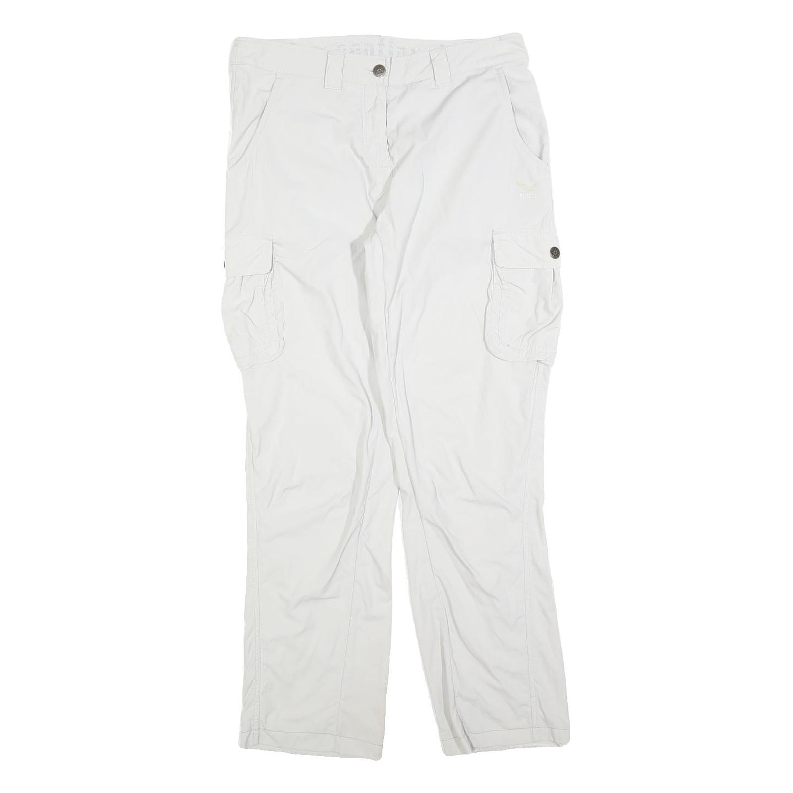 Buy SALEWA Womens Polyester Blend White Regular Straight Trousers W30 L30 Refurbished - $16.89 SALEWA Womens Polyester Blend White Regular Straight Trousers W30 L30 Refurbished - N/A refurbished available on Cerqular