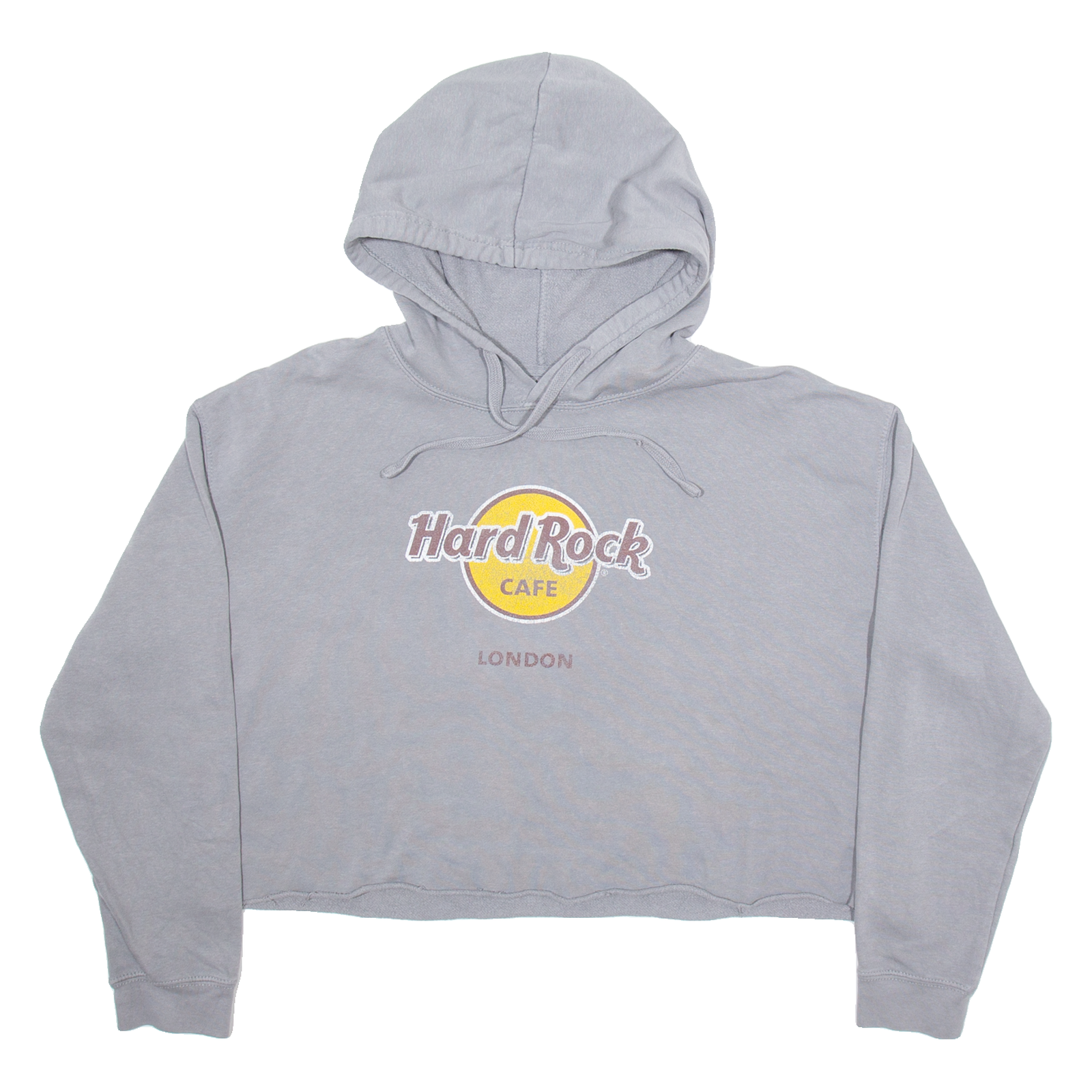 Buy HARD ROCK CAFE Crop London Womens Grey Hoodie L Refurbished - $36.39 HARD ROCK CAFE Crop London Womens Grey Hoodie L Refurbished - N/A refurbished available on Cerqular