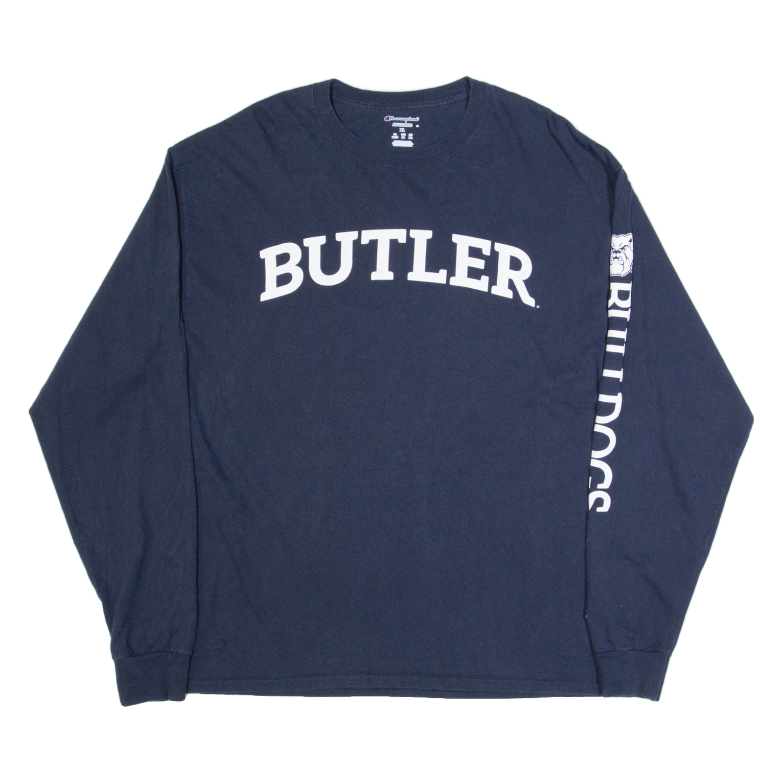 Buy CHAMPION Butler Bulldogs Mens T-Shirt Blue Long Sleeve USA XL Refurbished - $27.29 CHAMPION Butler Bulldogs Mens T-Shirt Blue Long Sleeve USA XL Refurbished - N/A refurbished available on Cerqular