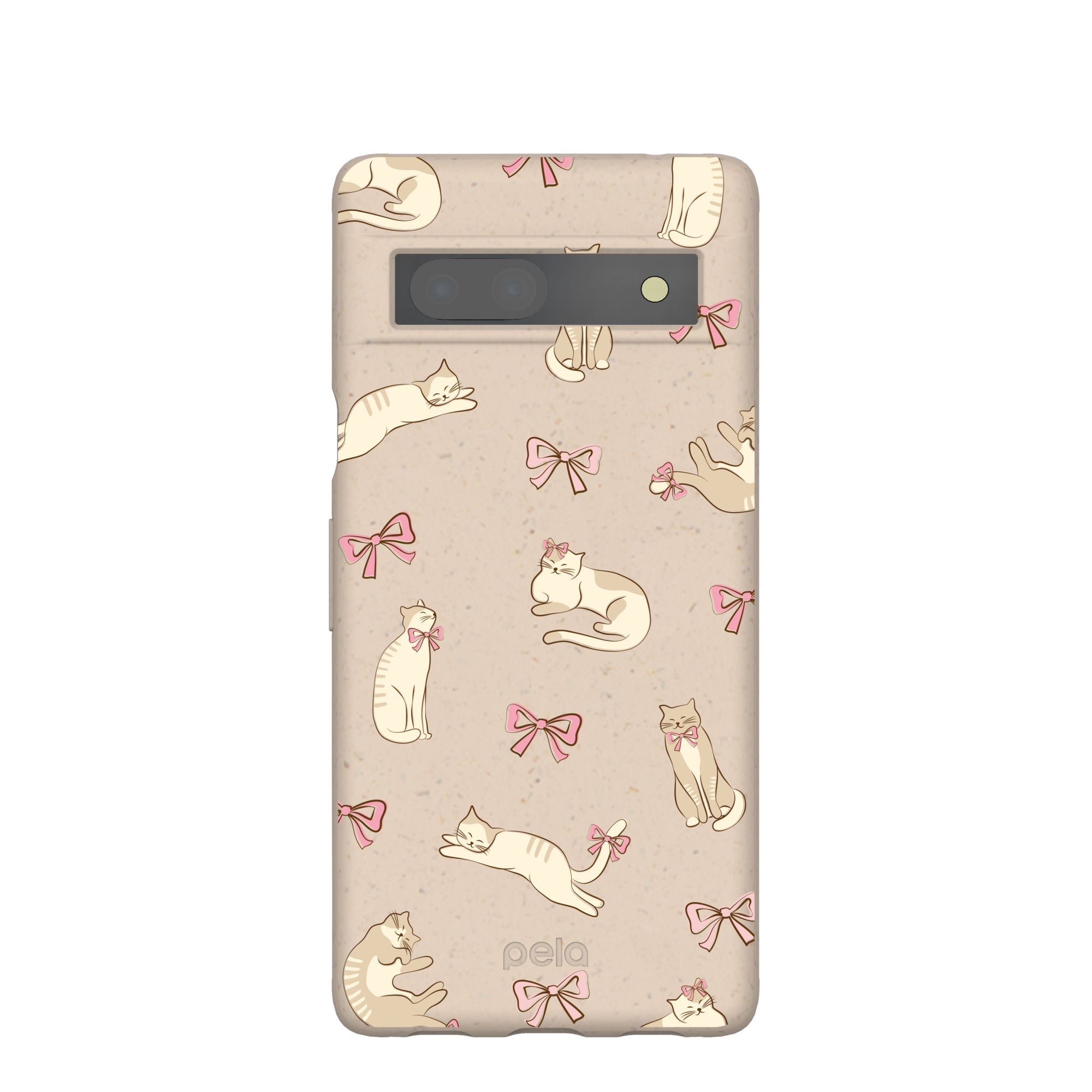Seashell Purrfect Google Pixel 7a Case Refurbished - Pela Case refurbished available on Cerqular