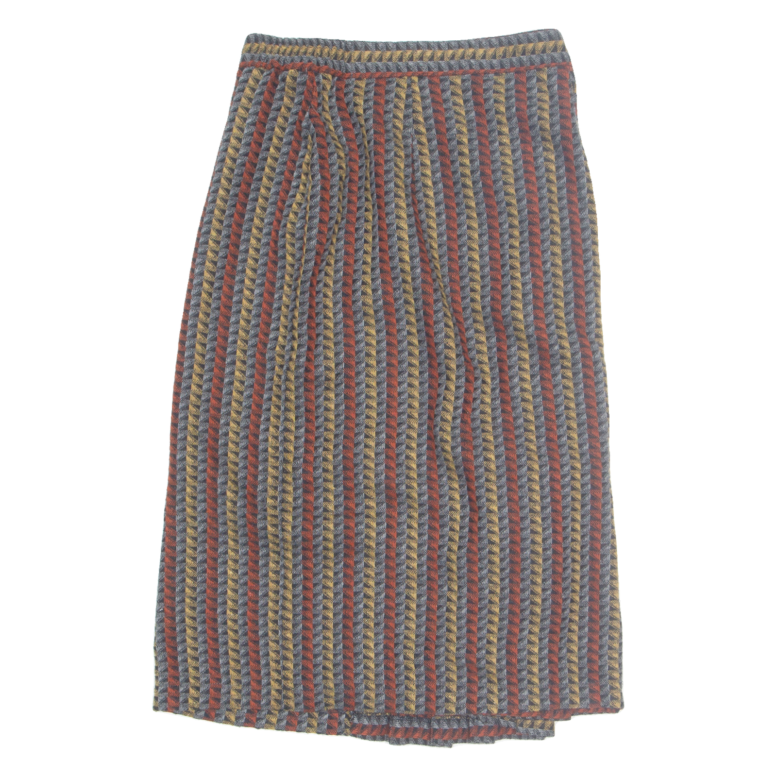 Womens Peasant Skirt Grey Midi Crazy Pattern S Refurbished - N/A refurbished available on Cerqular