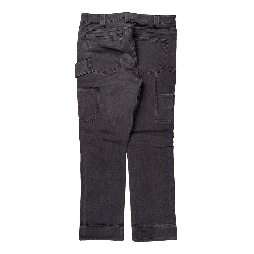 Unbranded Cargo Trousers - 30W UK 10 Grey Cotton Blend Refurbished - Thrifted (note: this is a term often used to describe second- refurbished available on Cerqular