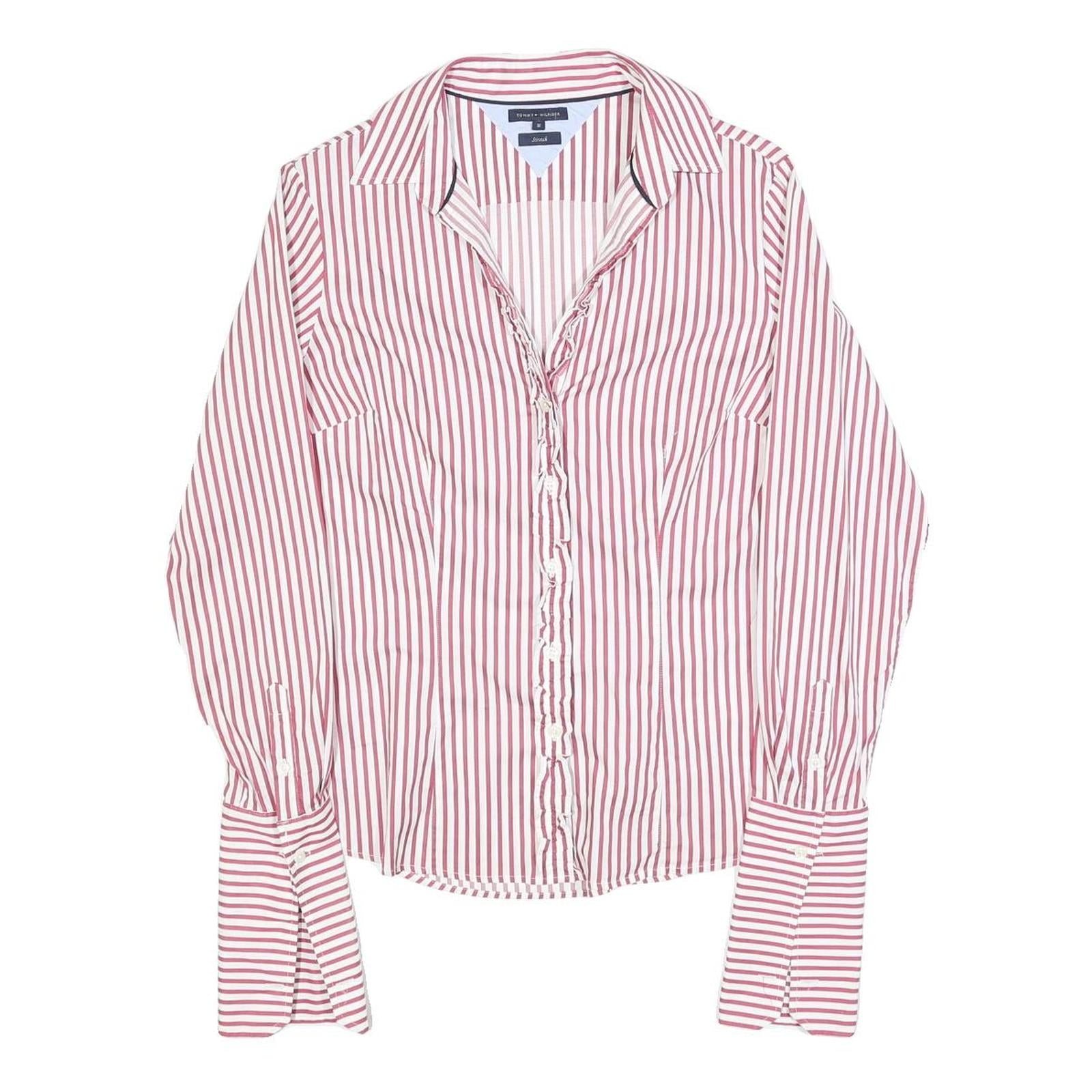 Buy TOMMY HILFIGER Womens Red & White Striped Shirt S Cotton Blend Classic Fit Refurbished - $35.09 TOMMY HILFIGER Womens Red & White Striped Shirt S Cotton Blend Classic Fit Refurbished - N/A refurbished available on Cerqular