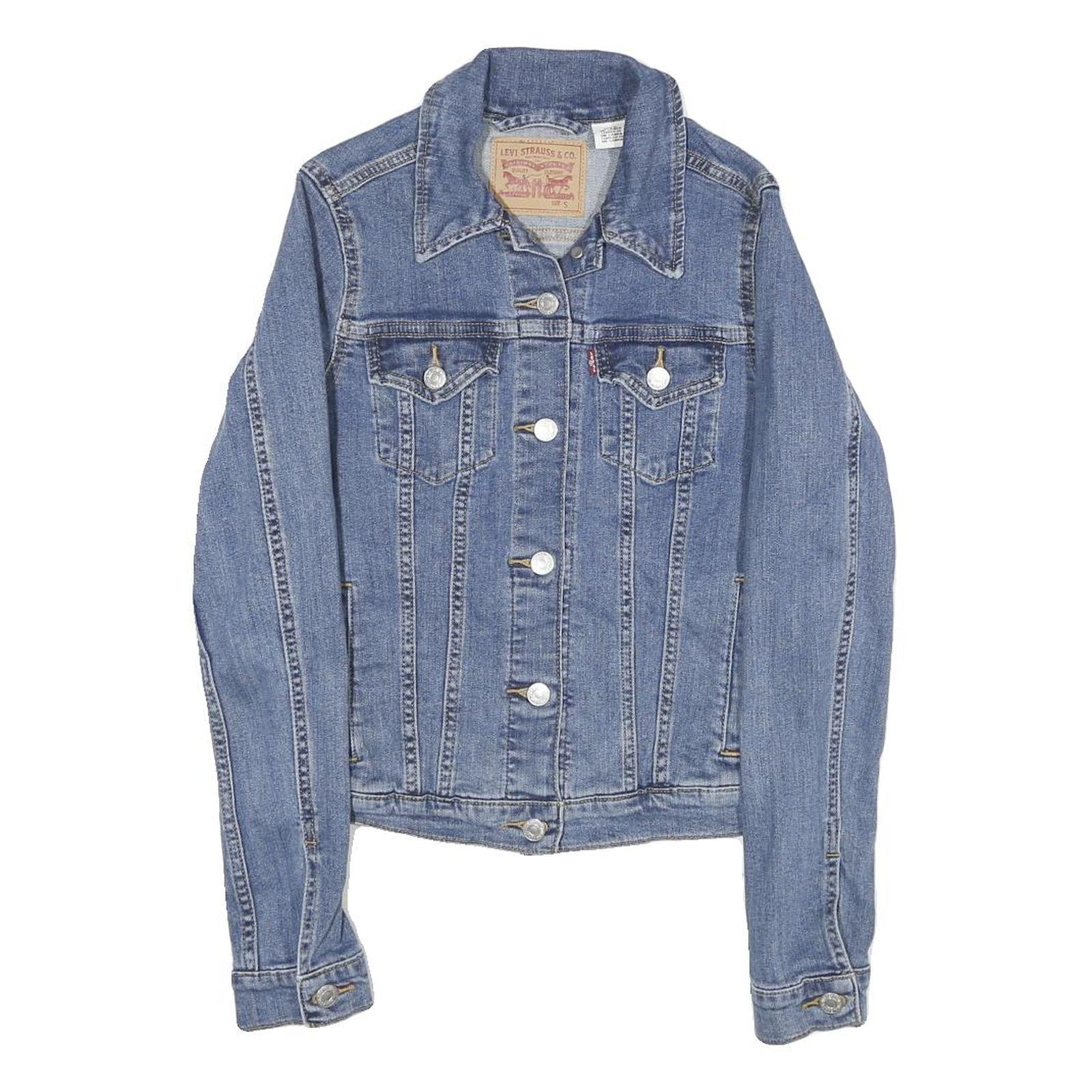 Buy LEVI'S Mens Blue Denim Jacket S Cotton Classic Button Closure Casual Stylish Refurbished - $68.89 LEVI'S Mens Blue Denim Jacket S Cotton Classic Button Closure Casual Stylish Refurbished - N/A refurbished available on Cerqular