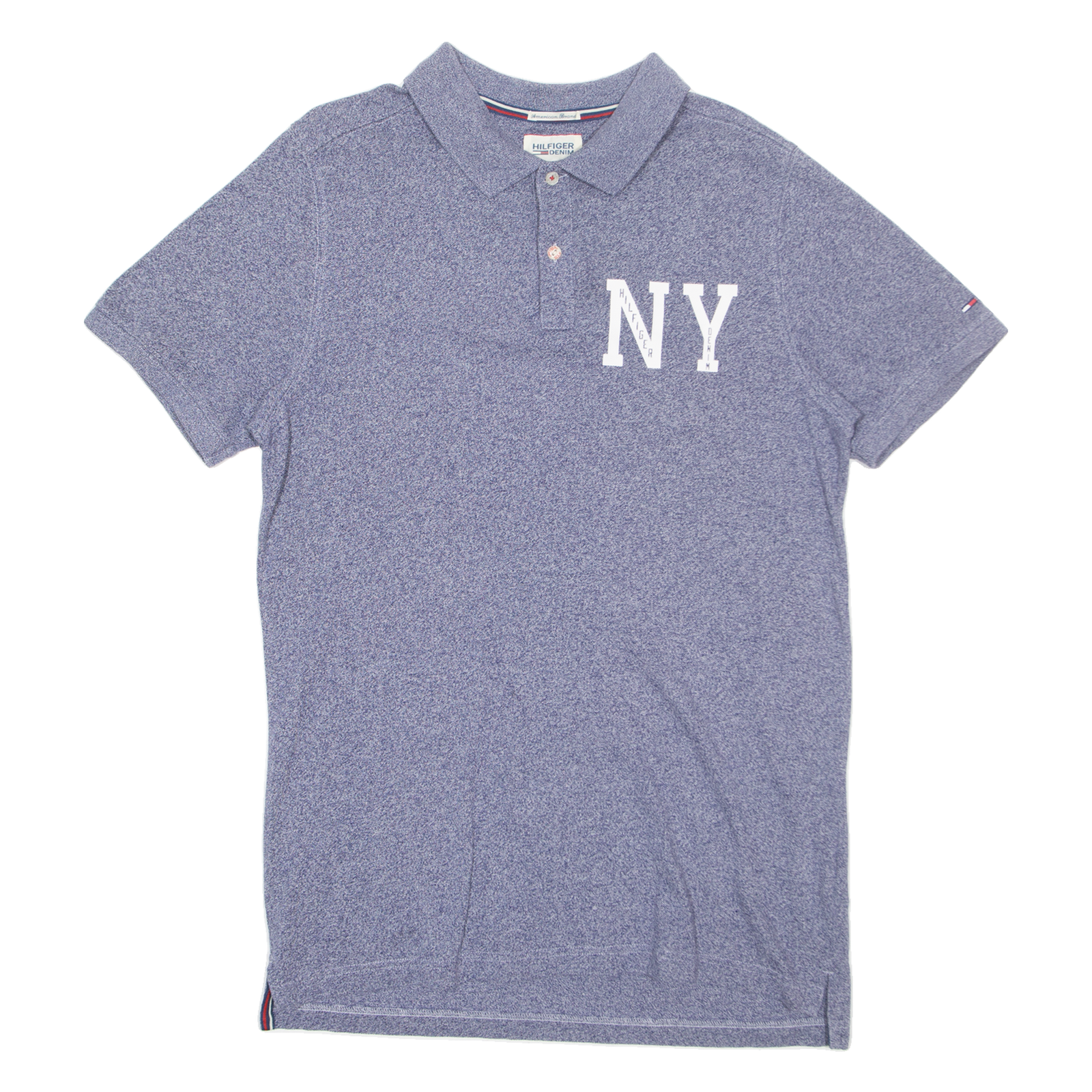 HILFIGER DENIM Mens Polo Shirt Blue XL Refurbished - N/A refurbished available on Cerqular