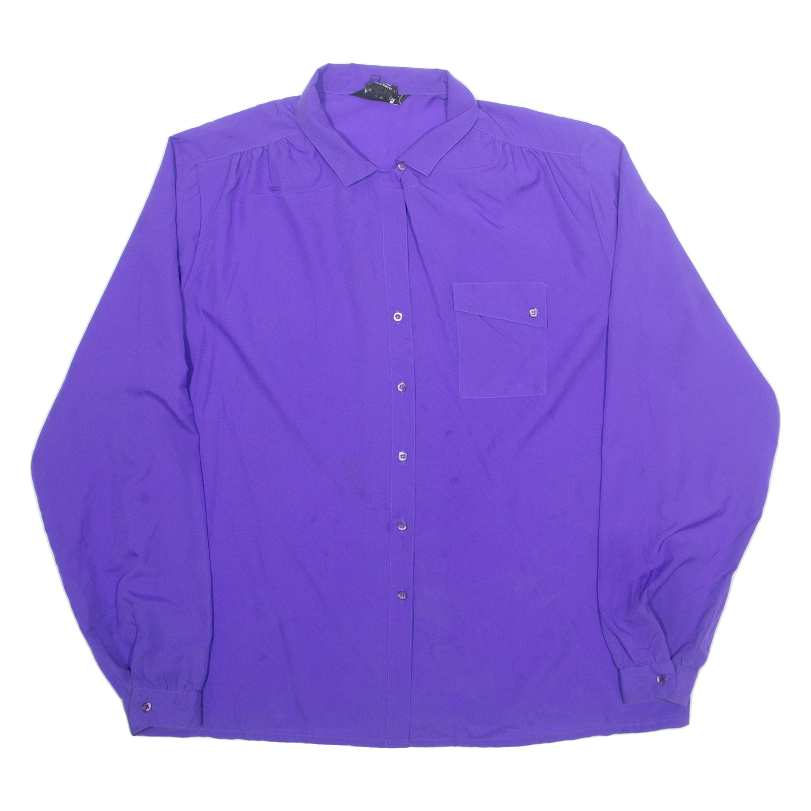 Buy Womens Blouse Purple High Neck Long Sleeve L Refurbished - $16.89 Womens Blouse Purple High Neck Long Sleeve L Refurbished - N/A refurbished available on Cerqular