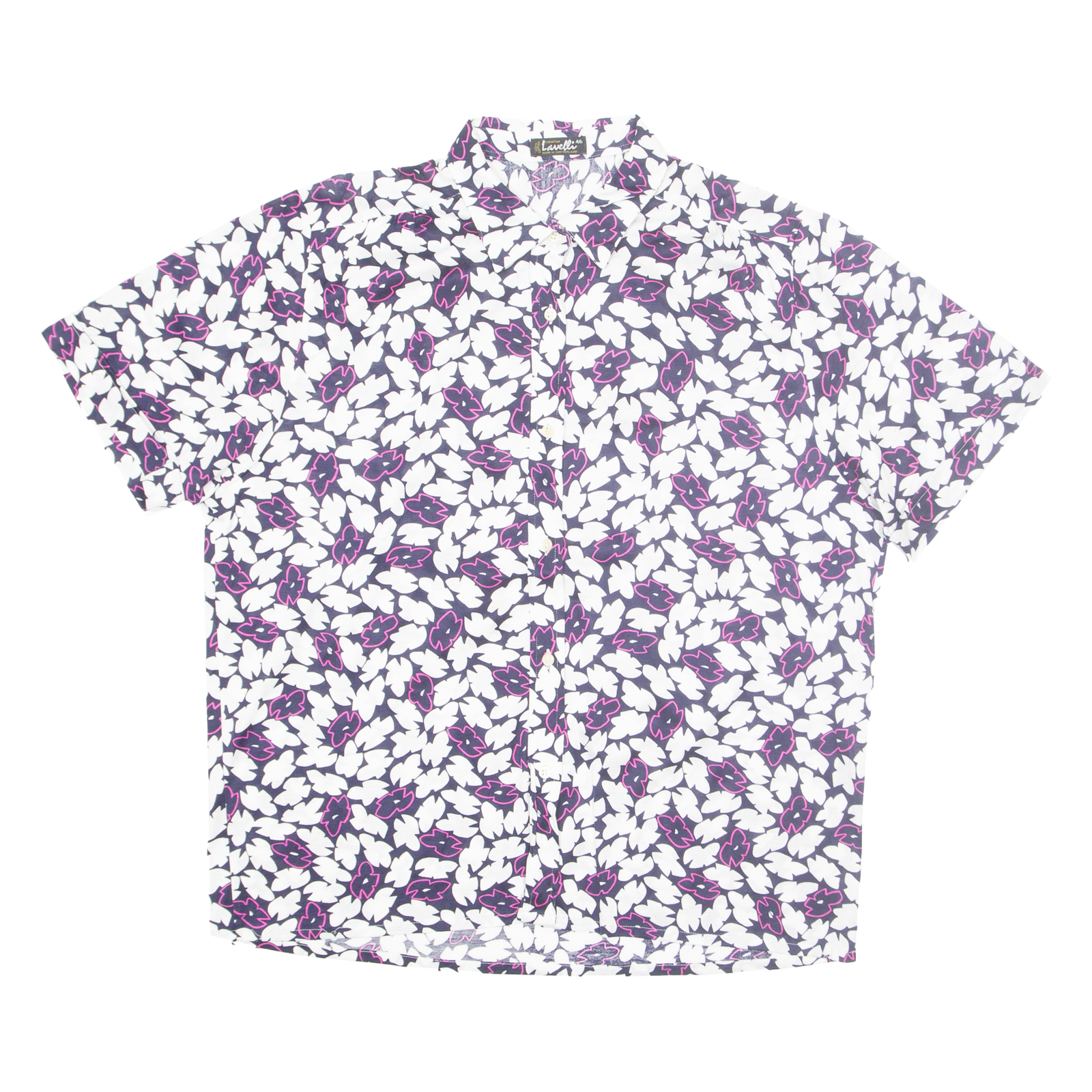 LAVELLI Womens Shirt White Floral M Refurbished - N/A refurbished available on Cerqular
