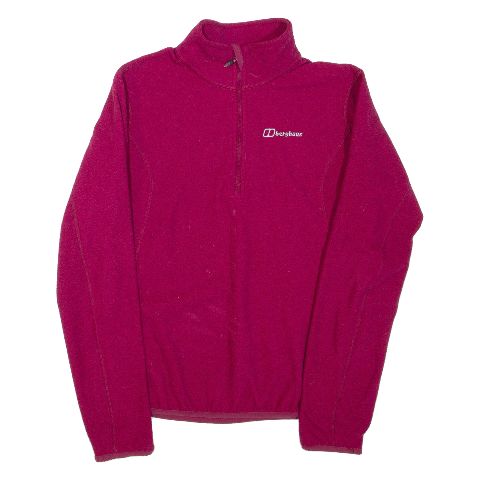 BERGHAUS Womens Fleece Purple 1/4 Zip UK 10 Refurbished - N/A refurbished available on Cerqular