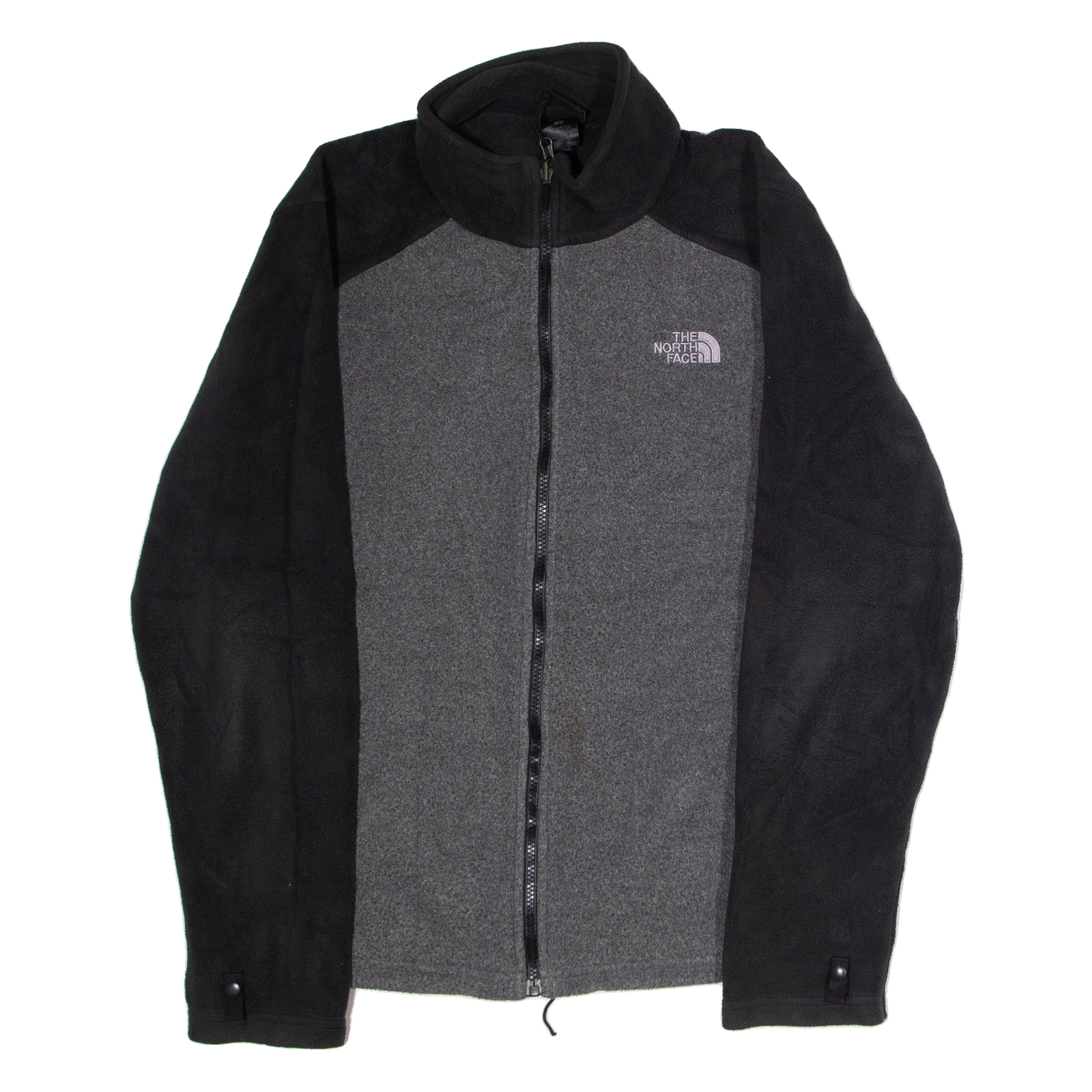 THE NORTH FACE Womens Fleece Jacket Grey Colourblock M Refurbished - N/A refurbished available on Cerqular
