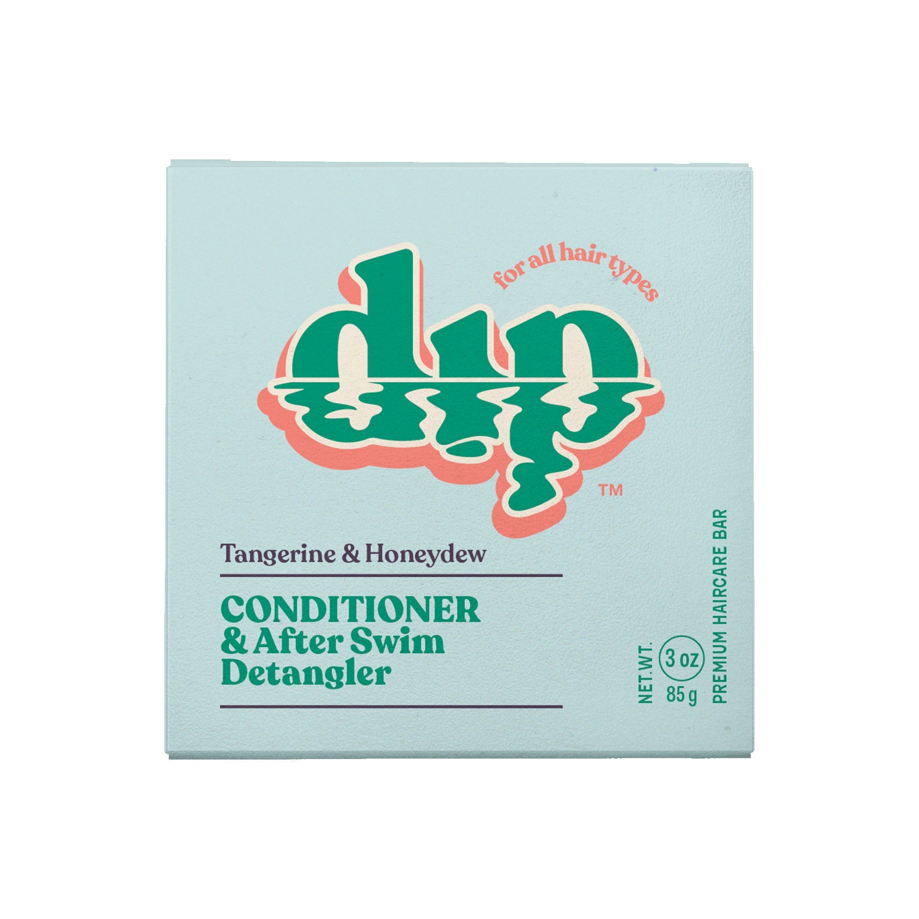 Conditioner Bar & After Swim Detangler - Tangerine & Honeydew | Size: 3 oz | Fragrance: Tangerine & Honeydew Refurbished - Dip Sustainable Hair Care refurbished available on Cerqular