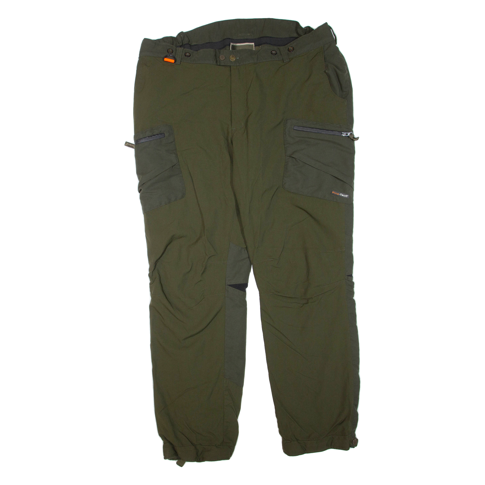PINE TECH Outdoor Womens Trousers Green Regular Tapered W42 L32 Refurbished - N/A refurbished available on Cerqular