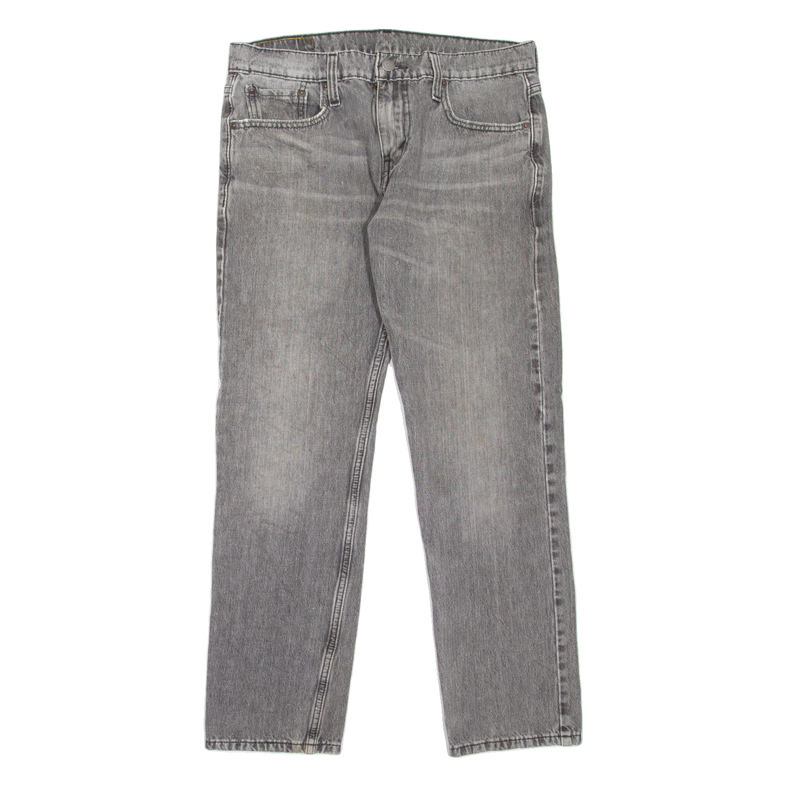 LEVI'S Mens Jeans Grey Slim Tapered Stone Wash W30 L27 Refurbished - N/A refurbished available on Cerqular