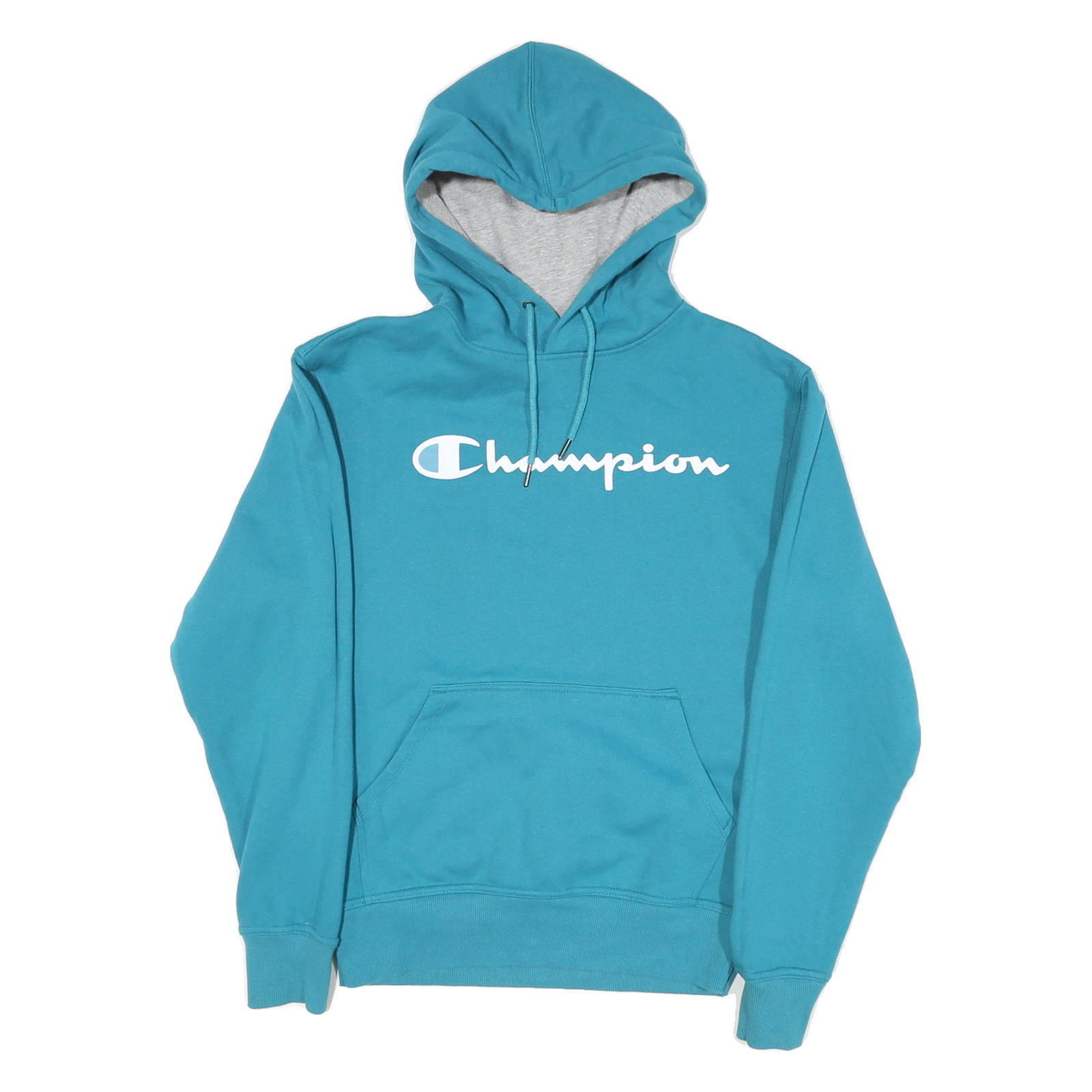 CHAMPION Mens Blue Pullover Hoodie S Cotton Blend Sweatshirt Casual Style Refurbished - N/A refurbished available on Cerqular