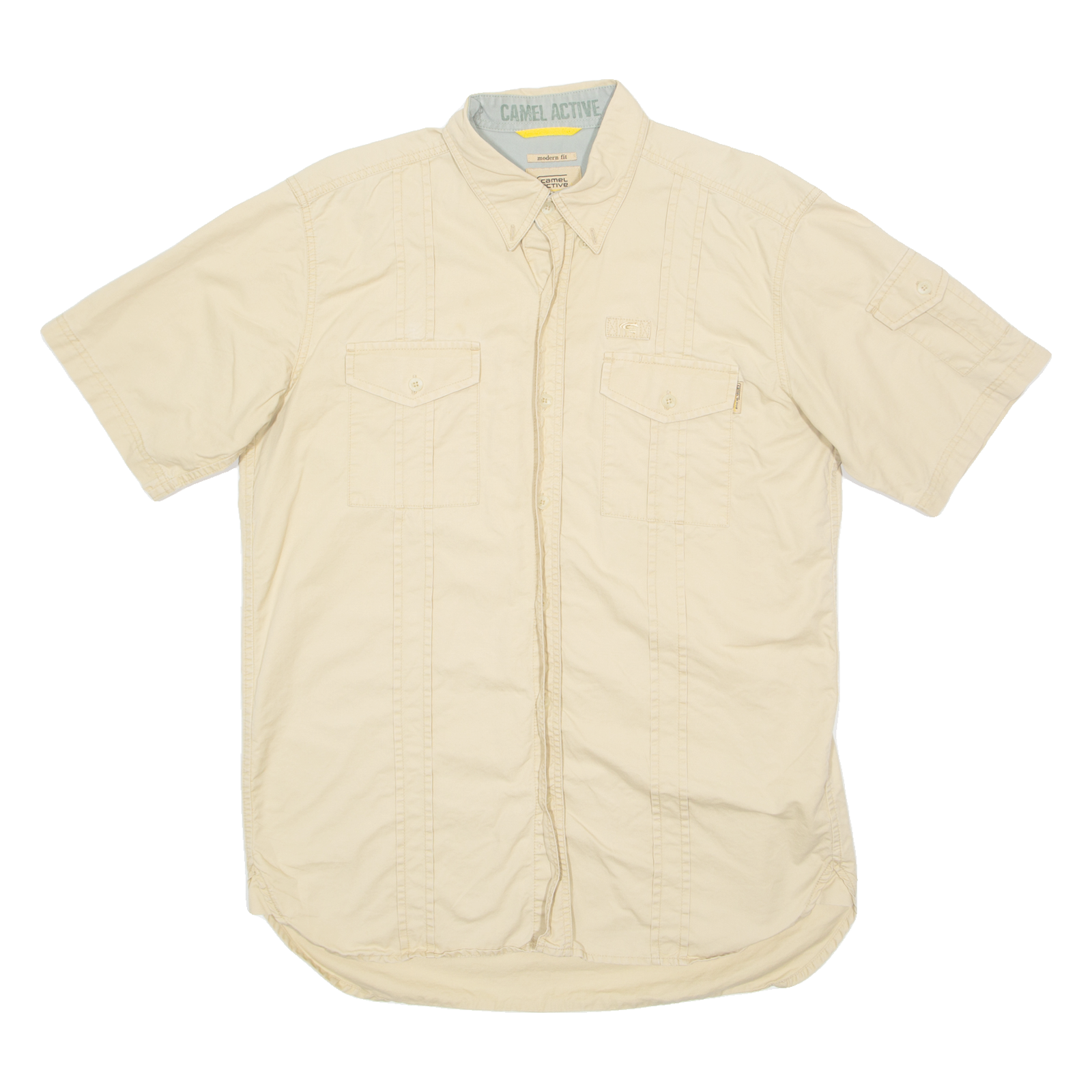 Buy CAMEL ACTIVE Mens Plain Shirt Beige L Refurbished - $24.69 CAMEL ACTIVE Mens Plain Shirt Beige L Refurbished - N/A refurbished available on Cerqular