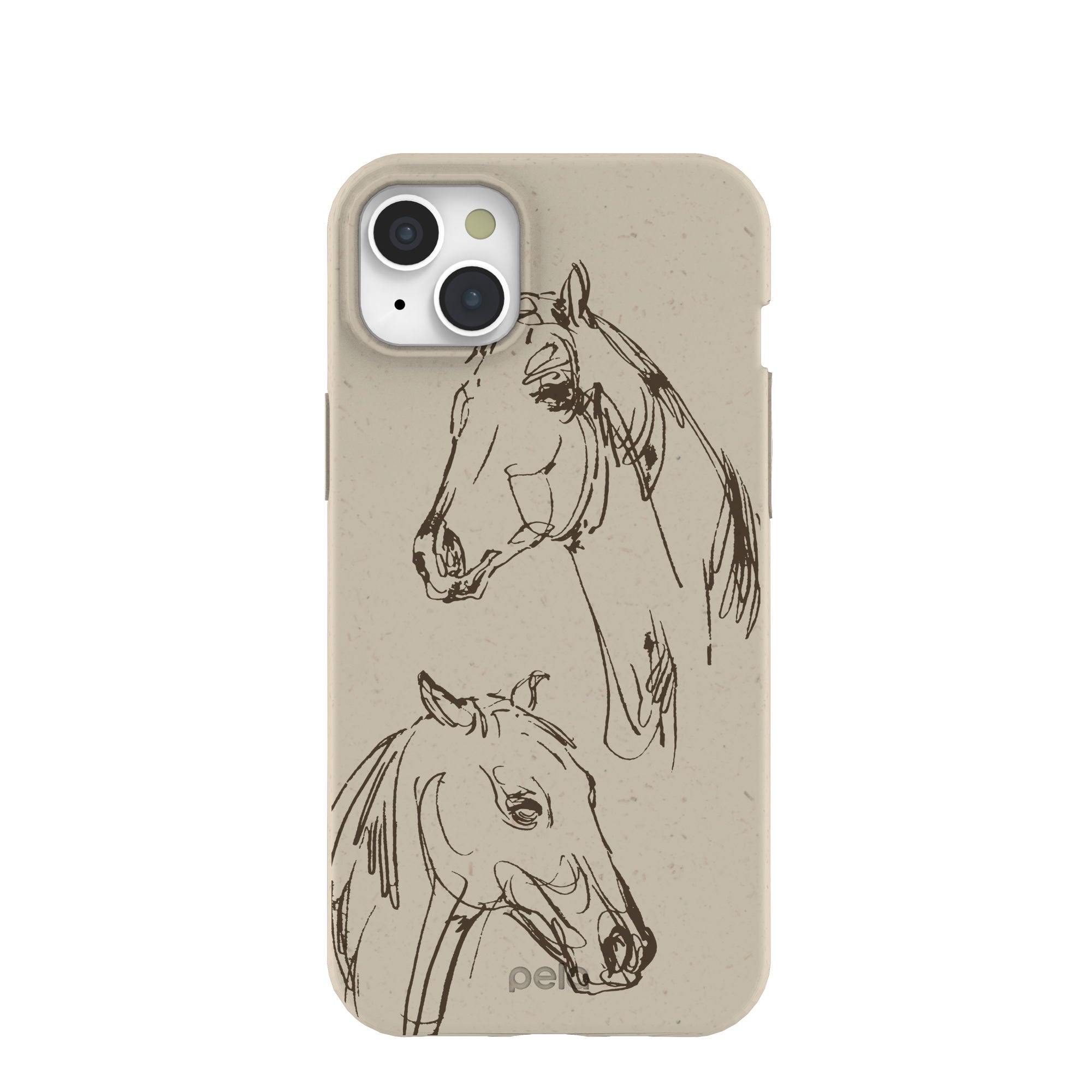 London Fog Equine iPhone 15 Plus Case Refurbished - Pela Case refurbished available on Cerqular