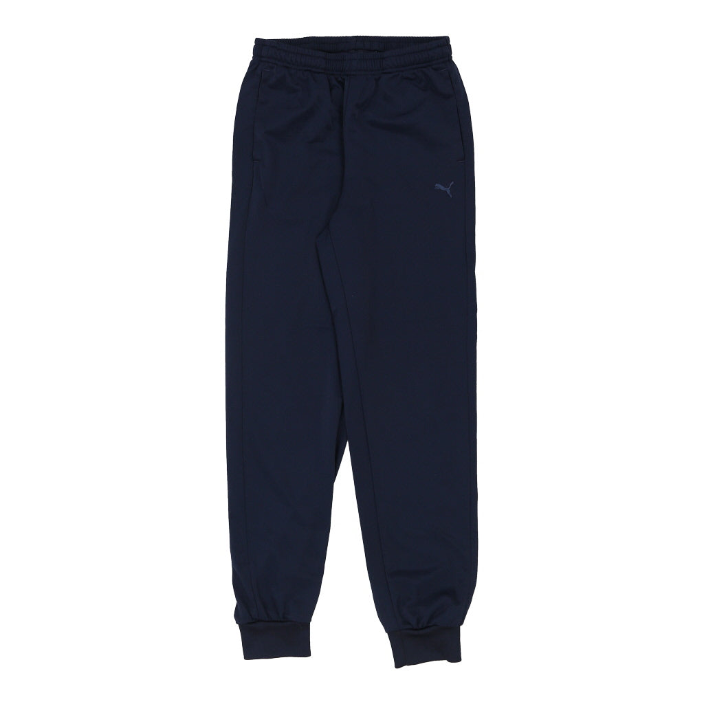 Age 14 Puma Tracksuit - XL Navy Polyester Refurbished - Thrifted (note: this is a term often used to describe second- refurbished available on Cerqular