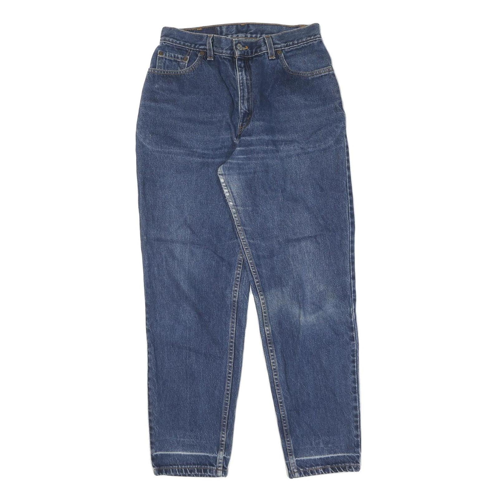LEVI'S 550 Straight Womens Jeans Blue Denim Regular Fit Cotton W30 L30 Zip Refurbished - N/A refurbished available on Cerqular