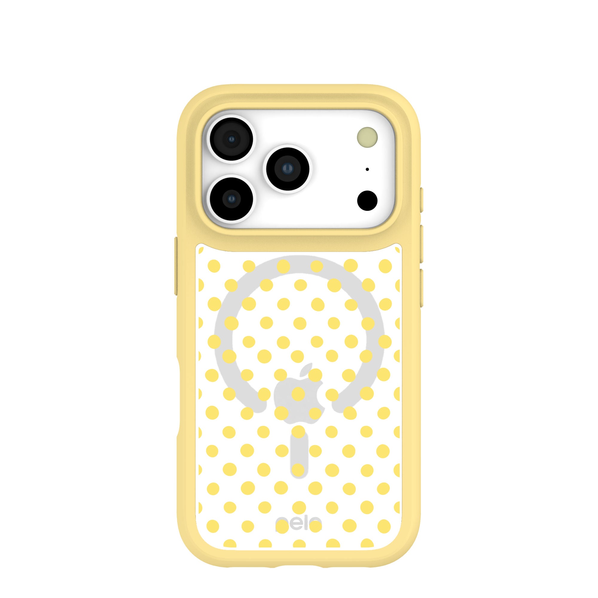 Clear Sunny Spots iPhone 17 Pro Case With Sunbeam Ridge (MagSafe included) Refurbished - Pela Case refurbished available on Cerqular