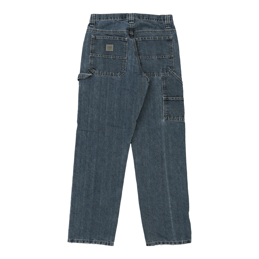 Lee Cargo Carpenter Jeans - 28W UK 8 Blue Cotton Refurbished - Thrifted (note: this is a term often used to describe second- refurbished available on Cerqular