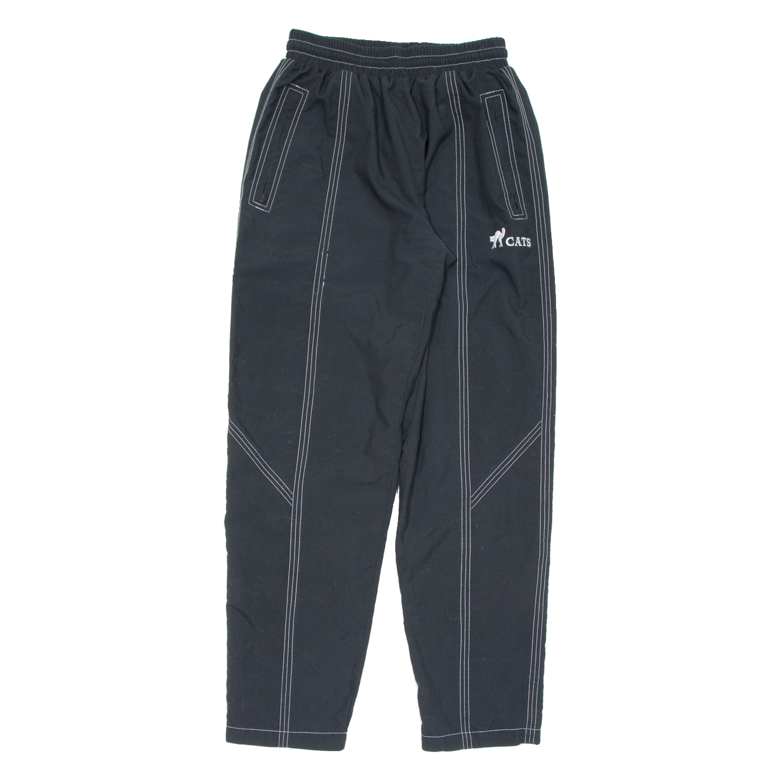 CAT Womens Track Pants Black Tapered XS W25 L30 Refurbished - N/A refurbished available on Cerqular