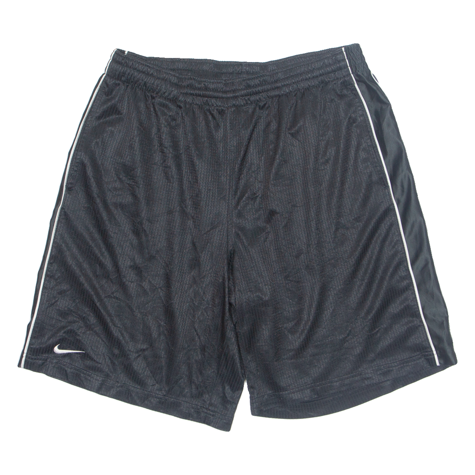 NIKE Mens Sports Shorts Black Relaxed L W34 Refurbished - N/A refurbished available on Cerqular