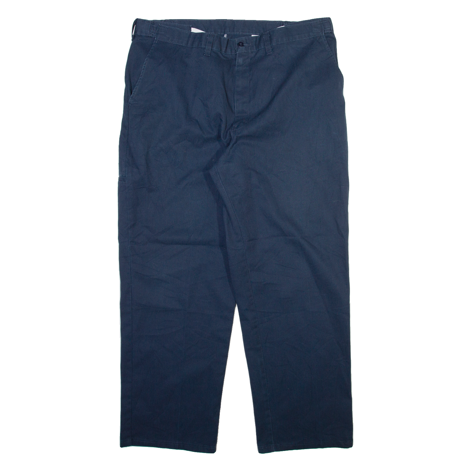 DICKIES Mens Trousers Blue Regular Straight W37 L29 Refurbished - N/A refurbished available on Cerqular