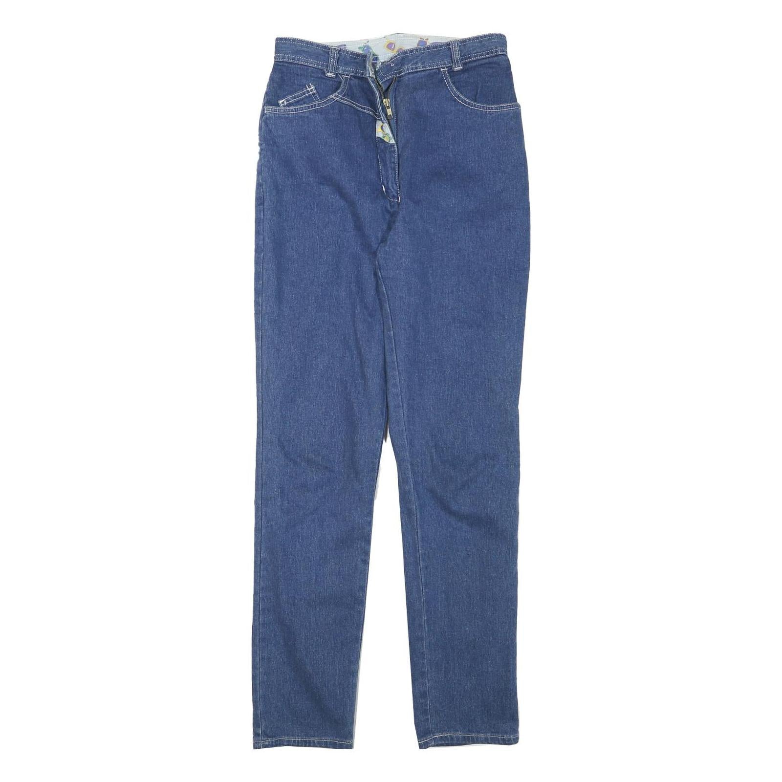 JACK MORGAN Womens Jeans Blue Slim Skinny Denim W27 L30 Classic Zip Pockets Refurbished - N/A refurbished available on Cerqular