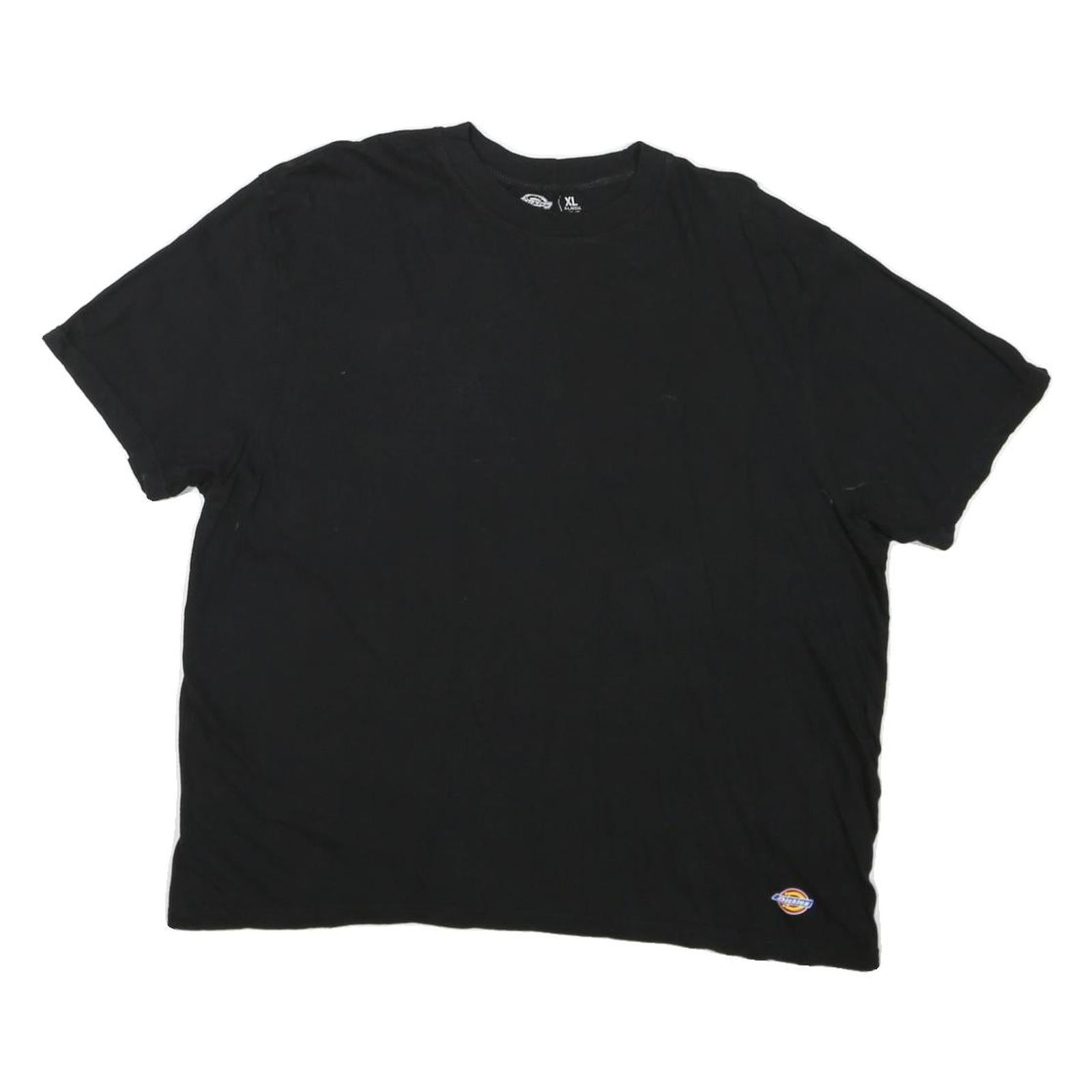 Buy DICKIES Womens Black Crew Neck T-Shirt XL Cotton Blend Plain Short Sleeve Refurbished - $25.99 DICKIES Womens Black Crew Neck T-Shirt XL Cotton Blend Plain Short Sleeve Refurbished - N/A refurbished available on Cerqular