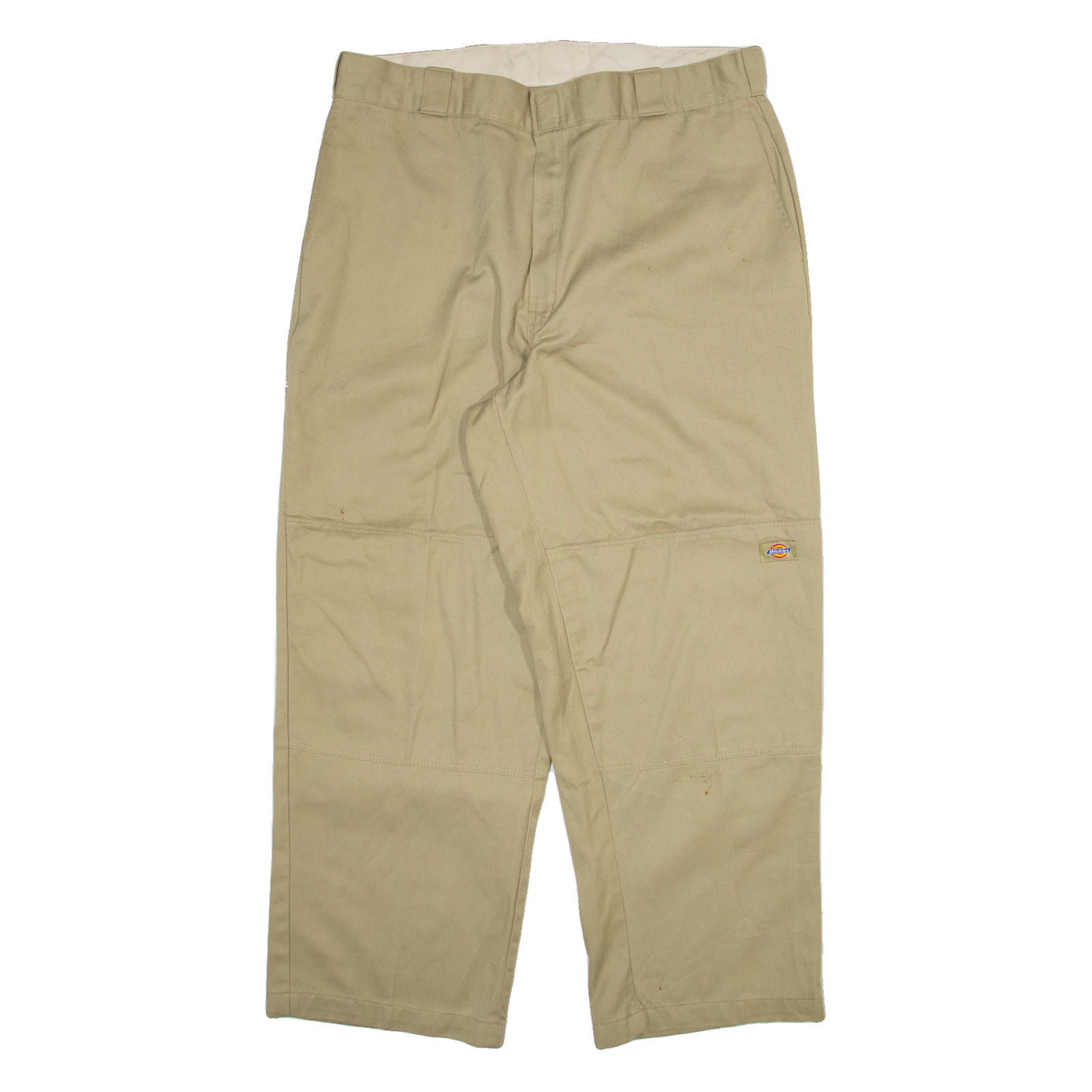 DICKIES Mens Trousers Beige Relaxed Straight W38 L30 Refurbished - N/A refurbished available on Cerqular