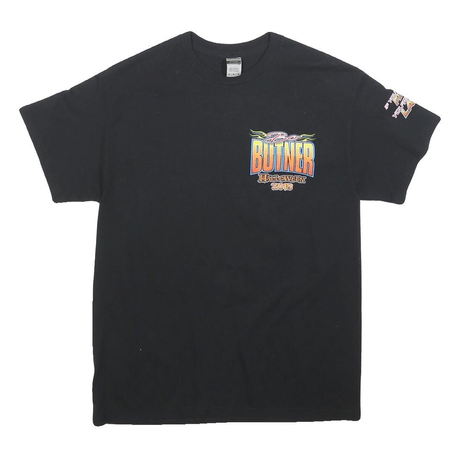 Buy GILDAN Mens Black Bo Butner Graphic T-Shirt M Short Sleeve Crew Neck Racing Refurbished - $23.39 GILDAN Mens Black Bo Butner Graphic T-Shirt M Short Sleeve Crew Neck Racing Refurbished - N/A refurbished available on Cerqular