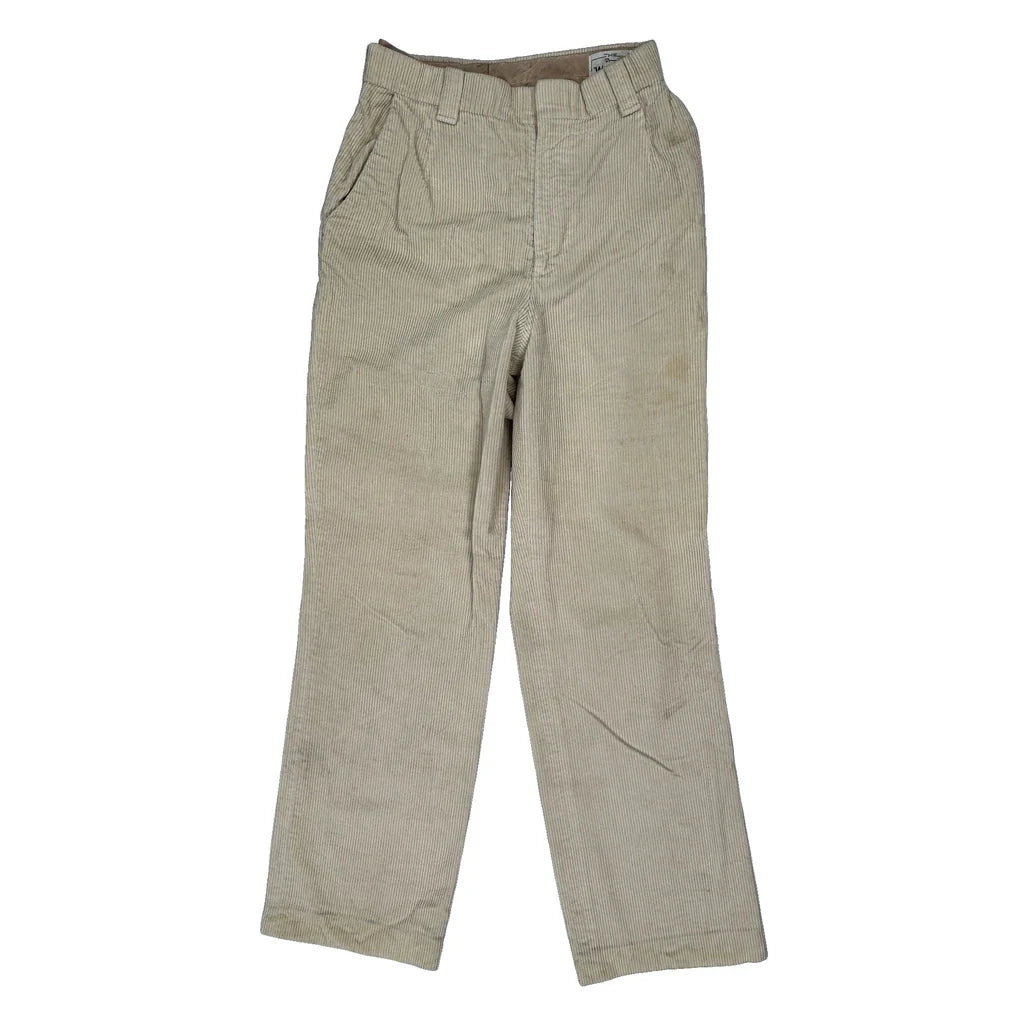 Woolrich Cord Trousers - 24W UK 6 Beige Corduroy Refurbished - Thrifted (note: this is a term often used to describe second- refurbished available on Cerqular