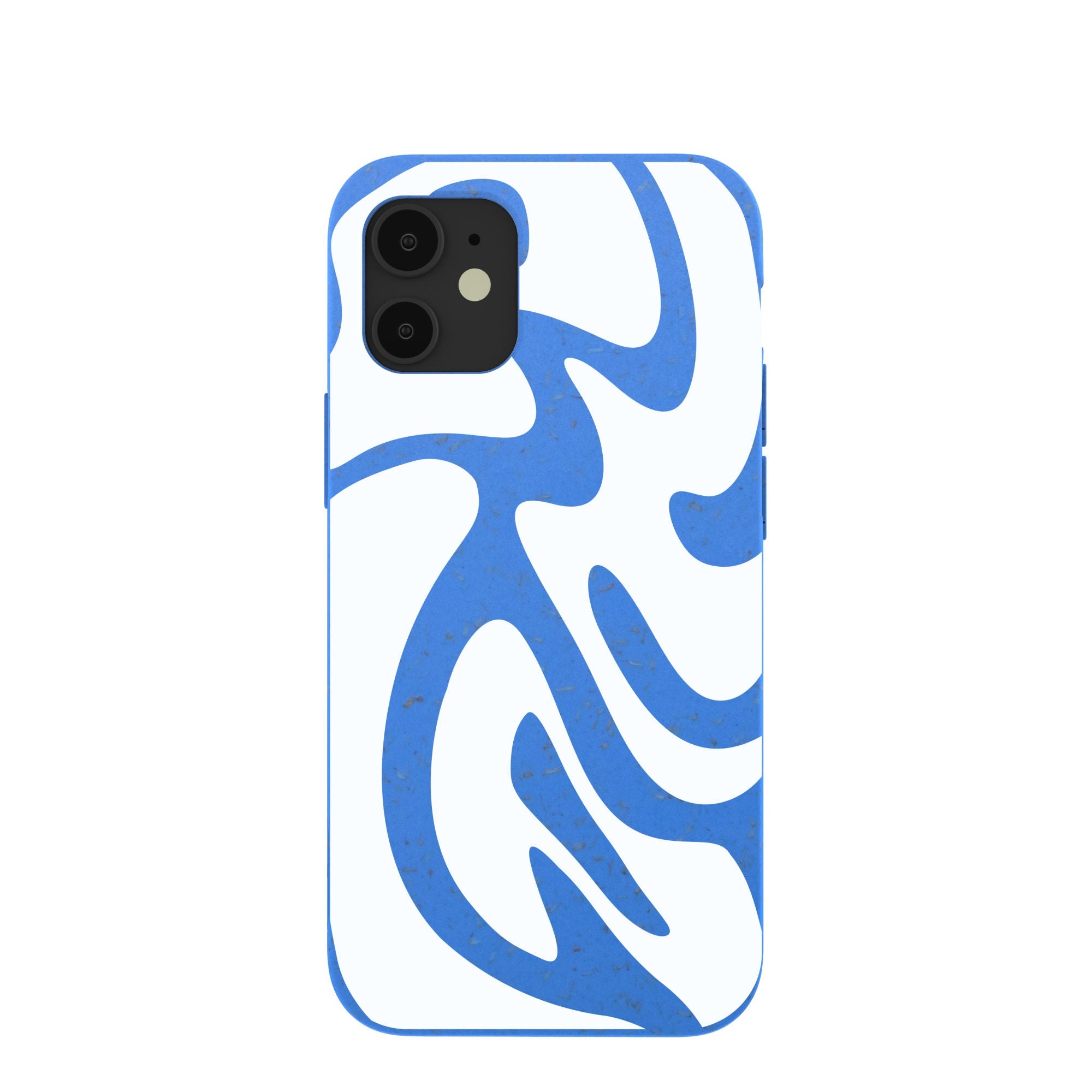 Electric Blue Blue Crush iPhone 12 Mini Case Refurbished - Pela Case refurbished available on Cerqular