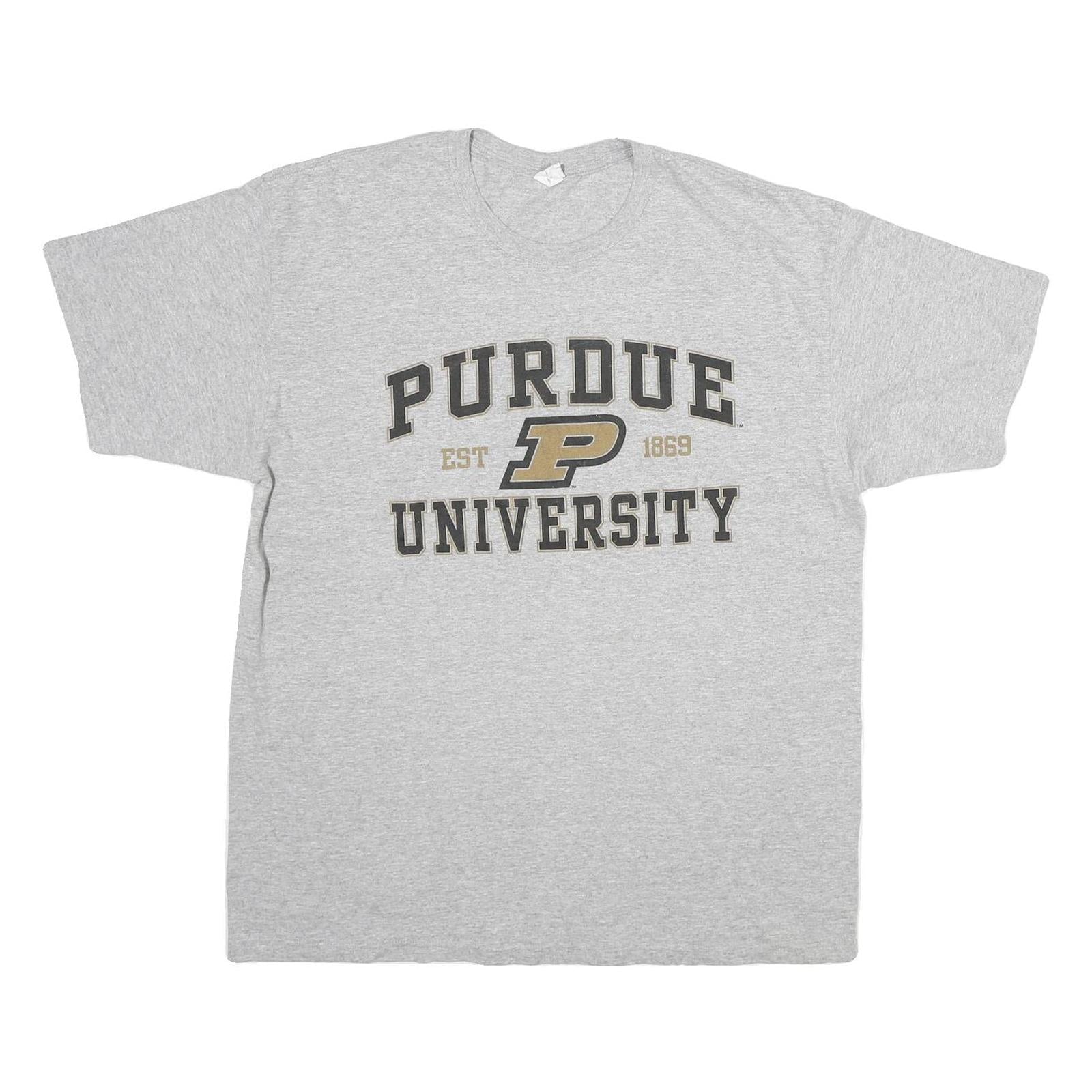 Buy ANVIL Mens Grey Purdue University Graphic T-Shirt XL Short Sleeve Crew Neck Refurbished - $19.49 ANVIL Mens Grey Purdue University Graphic T-Shirt XL Short Sleeve Crew Neck Refurbished - N/A refurbished available on Cerqular
