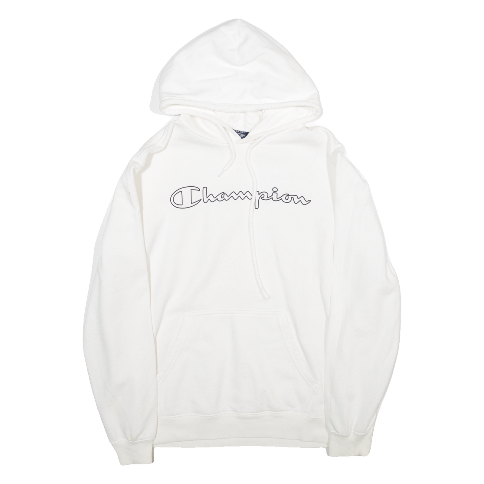 CHAMPION Womens White Hoodie L Refurbished - N/A refurbished available on Cerqular