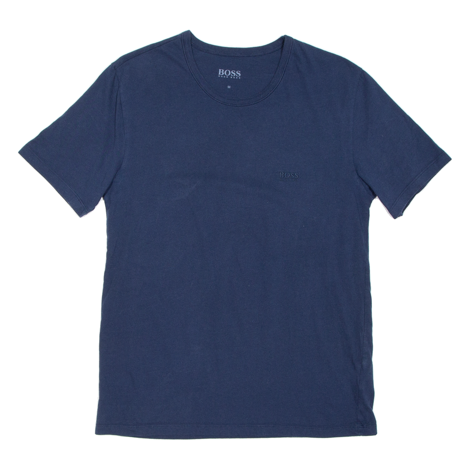 BOSS Mens T-Shirt Blue M Refurbished - N/A refurbished available on Cerqular