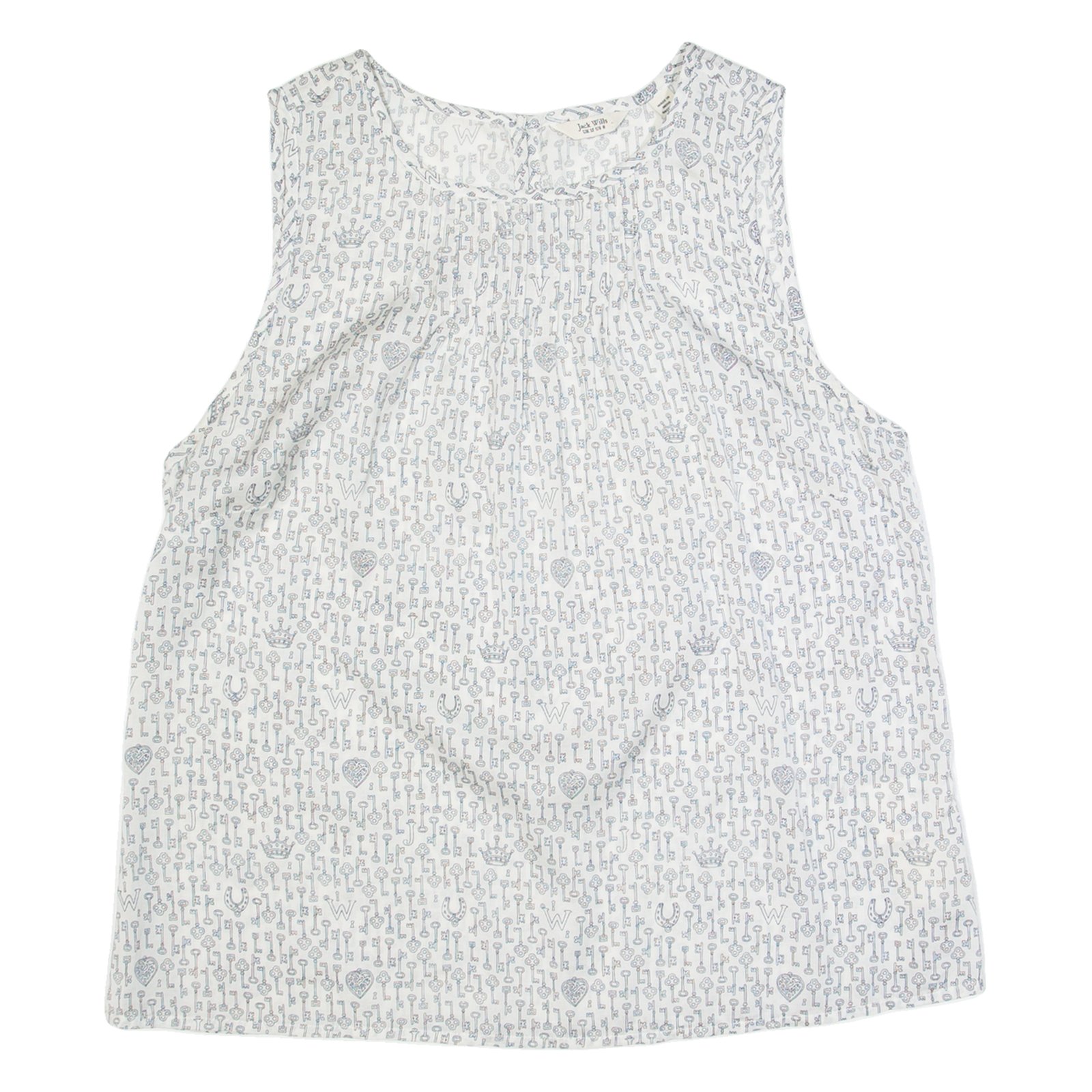 Buy JACK WILLS Womens Printed Vest Cream Sleeveless Crazy Pattern UK 8 Refurbished - $23.39 JACK WILLS Womens Printed Vest Cream Sleeveless Crazy Pattern UK 8 Refurbished - N/A refurbished available on Cerqular