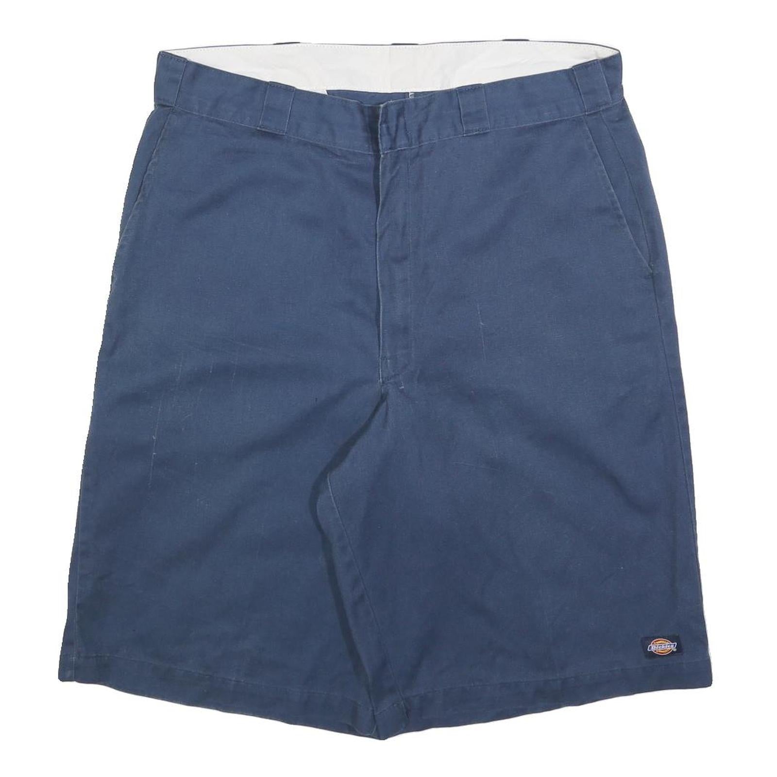 DICKIES Mens Shorts Blue Casual XL W38 Workwear Cotton Blend Straight Fit Refurbished - N/A refurbished available on Cerqular