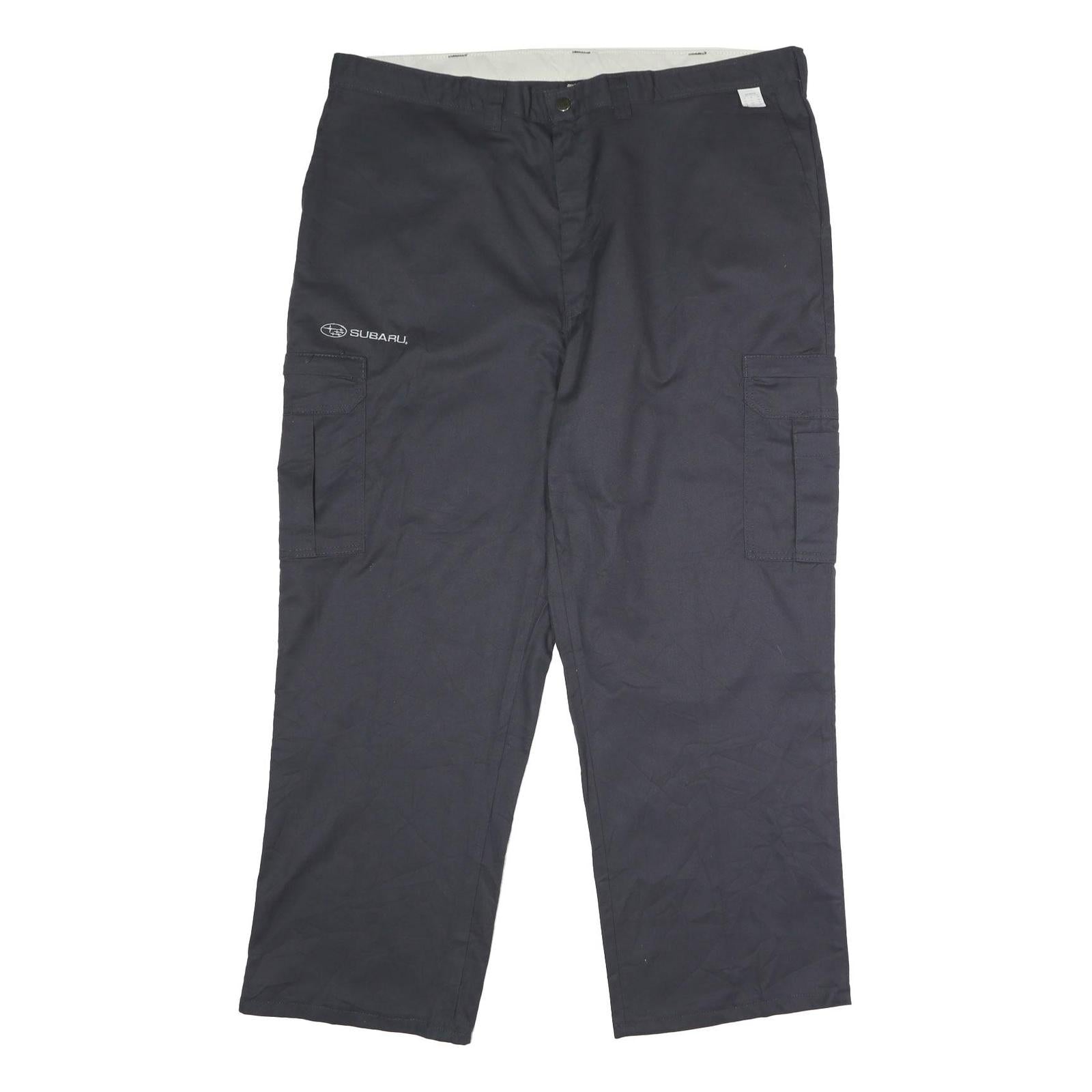 DICKIES Mens Polyester Blend Navy Regular Fit Straight Leg Trousers W44 L31 Refurbished - N/A refurbished available on Cerqular