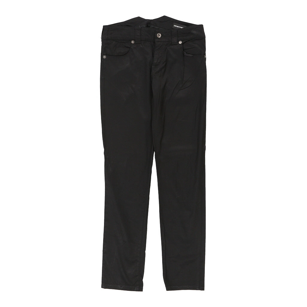 Emporio Armani Jeans - 32W UK 12 Black Viscose Blend Refurbished - Thrifted (note: this is a term often used to describe second- refurbished available on Cerqular