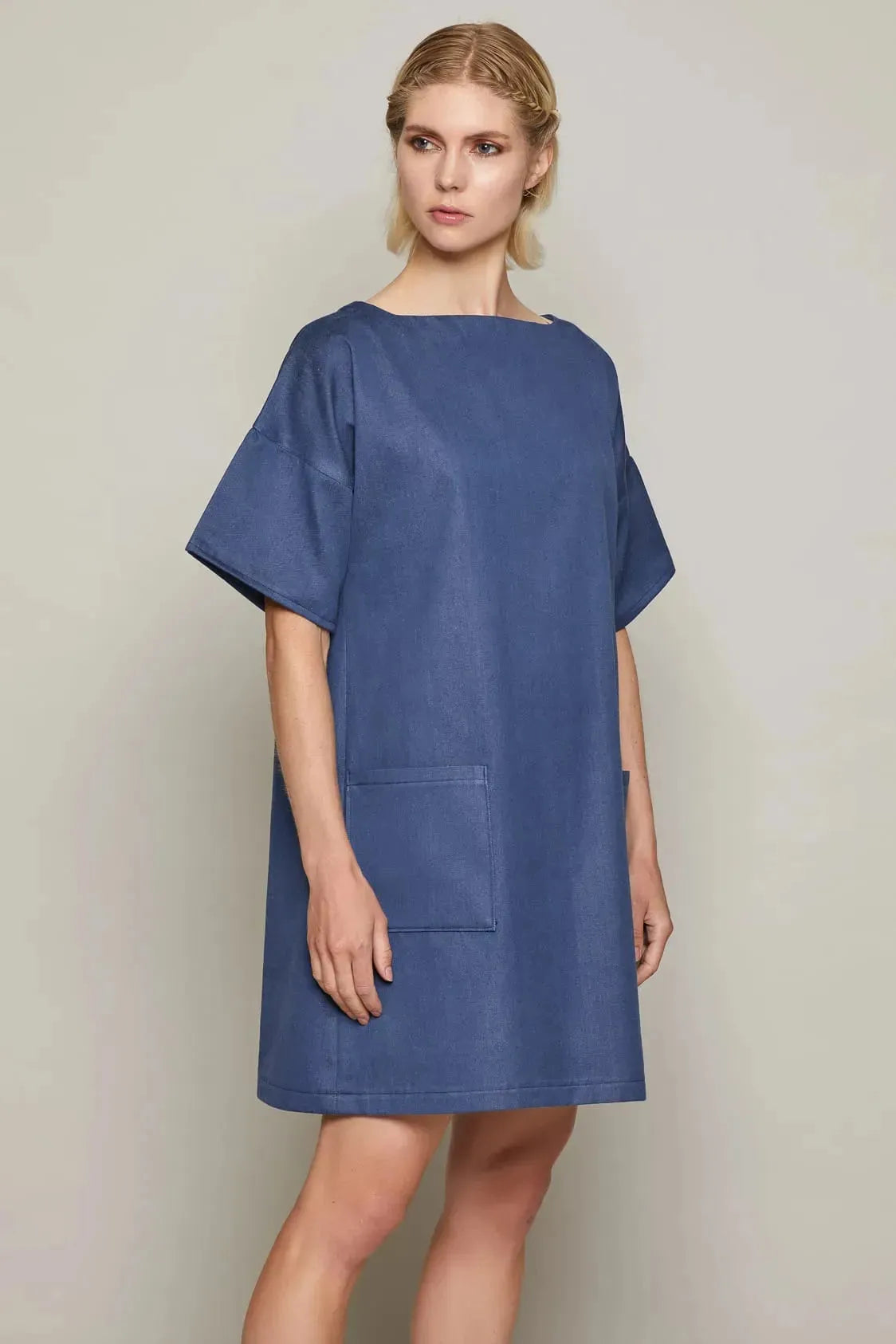 Paula Dress (Navy) | size: S Refurbished - N/A refurbished available on Cerqular