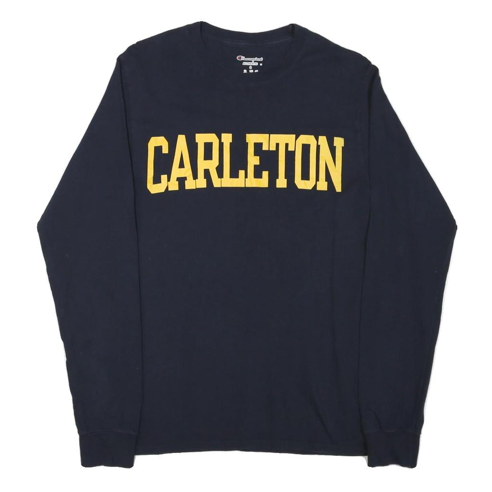 Buy CHAMPION Mens Navy Blue Carleton Long Sleeve Crew Neck Cotton Blend S Refurbished - $27.29 CHAMPION Mens Navy Blue Carleton Long Sleeve Crew Neck Cotton Blend S Refurbished - N/A refurbished available on Cerqular