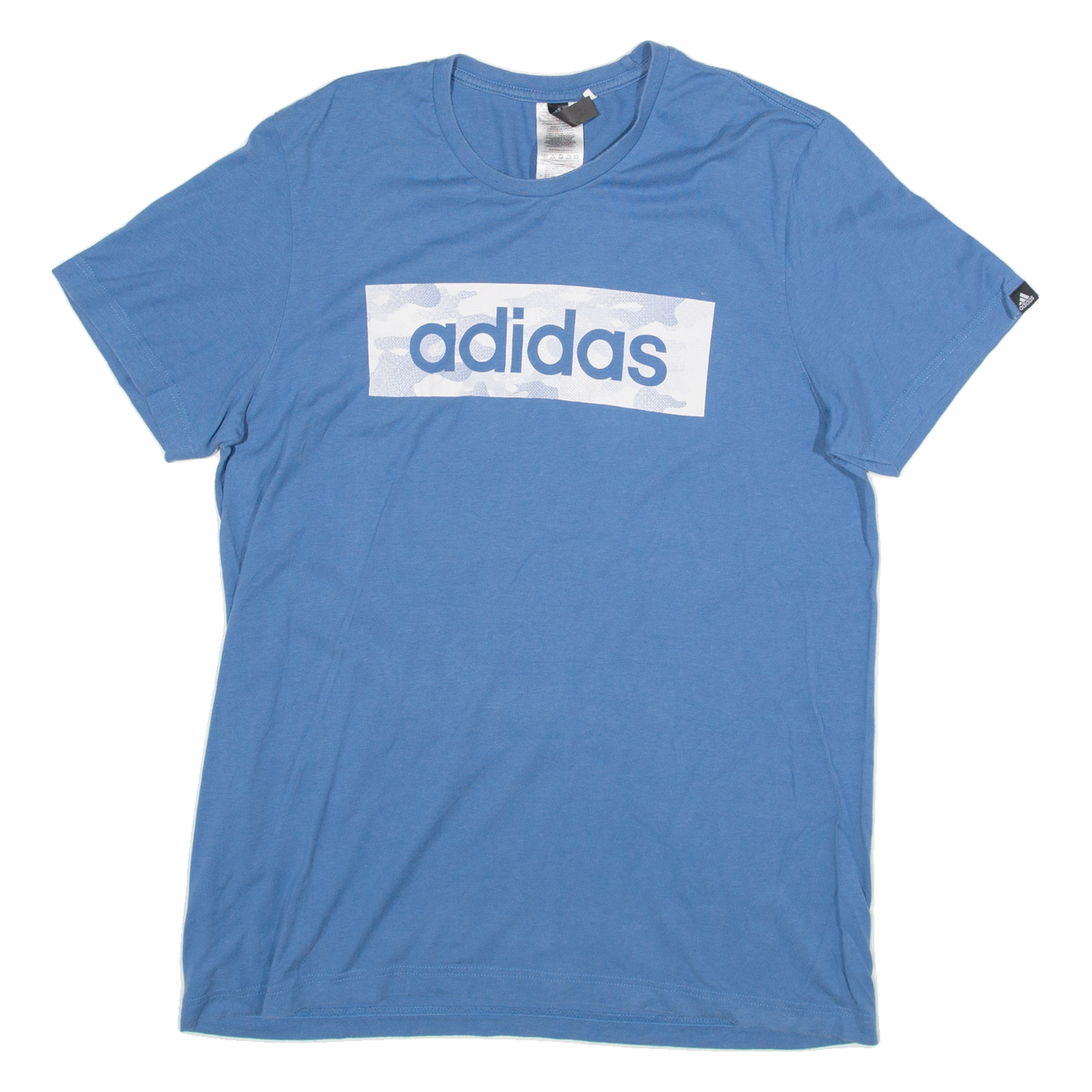 ADIDAS Mens T-Shirt Blue M Refurbished - N/A refurbished available on Cerqular
