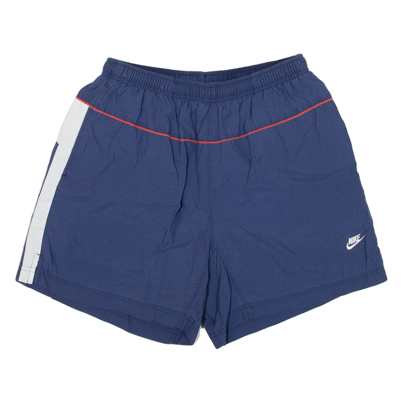 NIKE Mesh Lining Mens Swimming Shorts Blue Relaxed M W26 Refurbished - N/A refurbished available on Cerqular