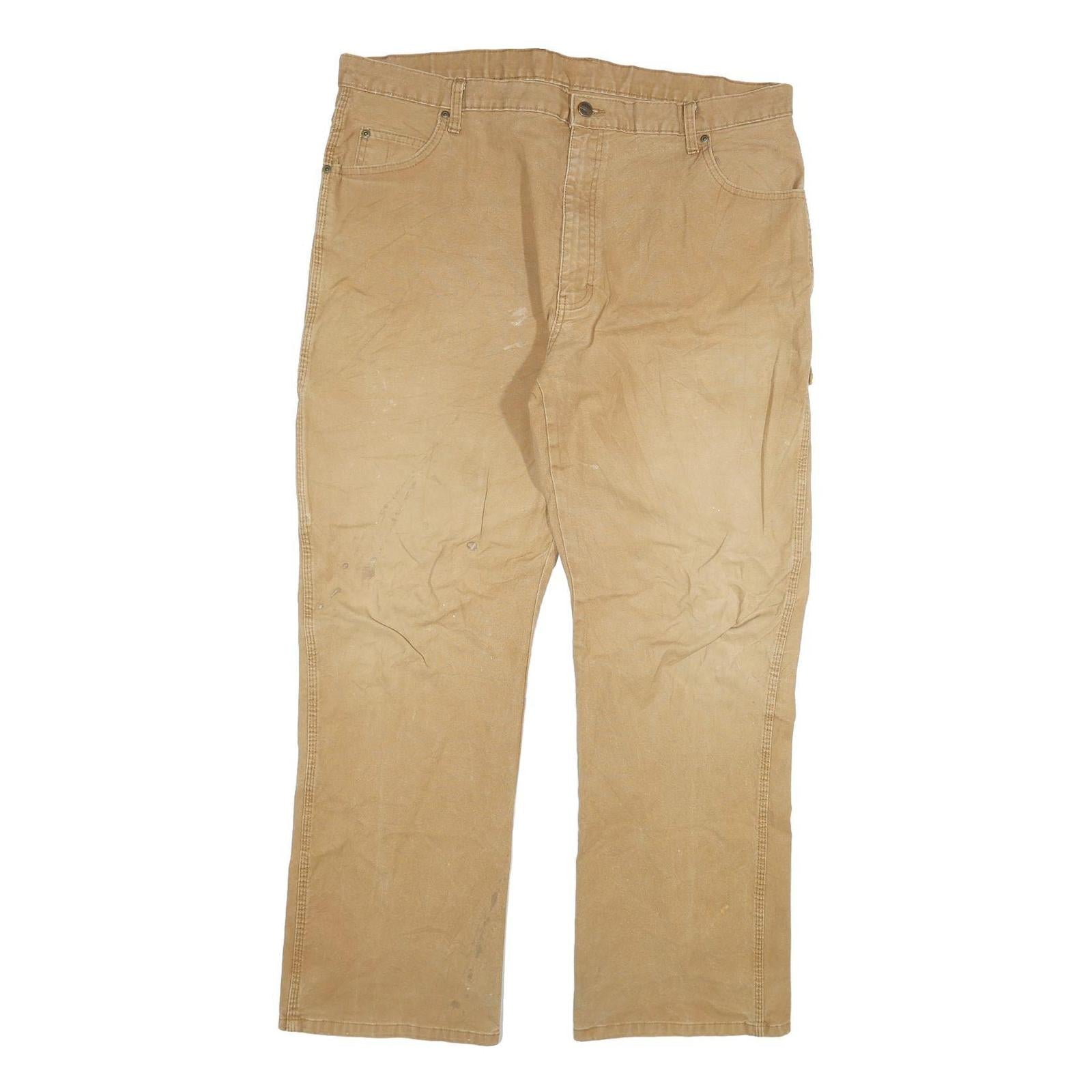 DICKIES Mens Jeans Beige Regular Straight Denim W40 L30 Workwear Utility Refurbished - N/A refurbished available on Cerqular