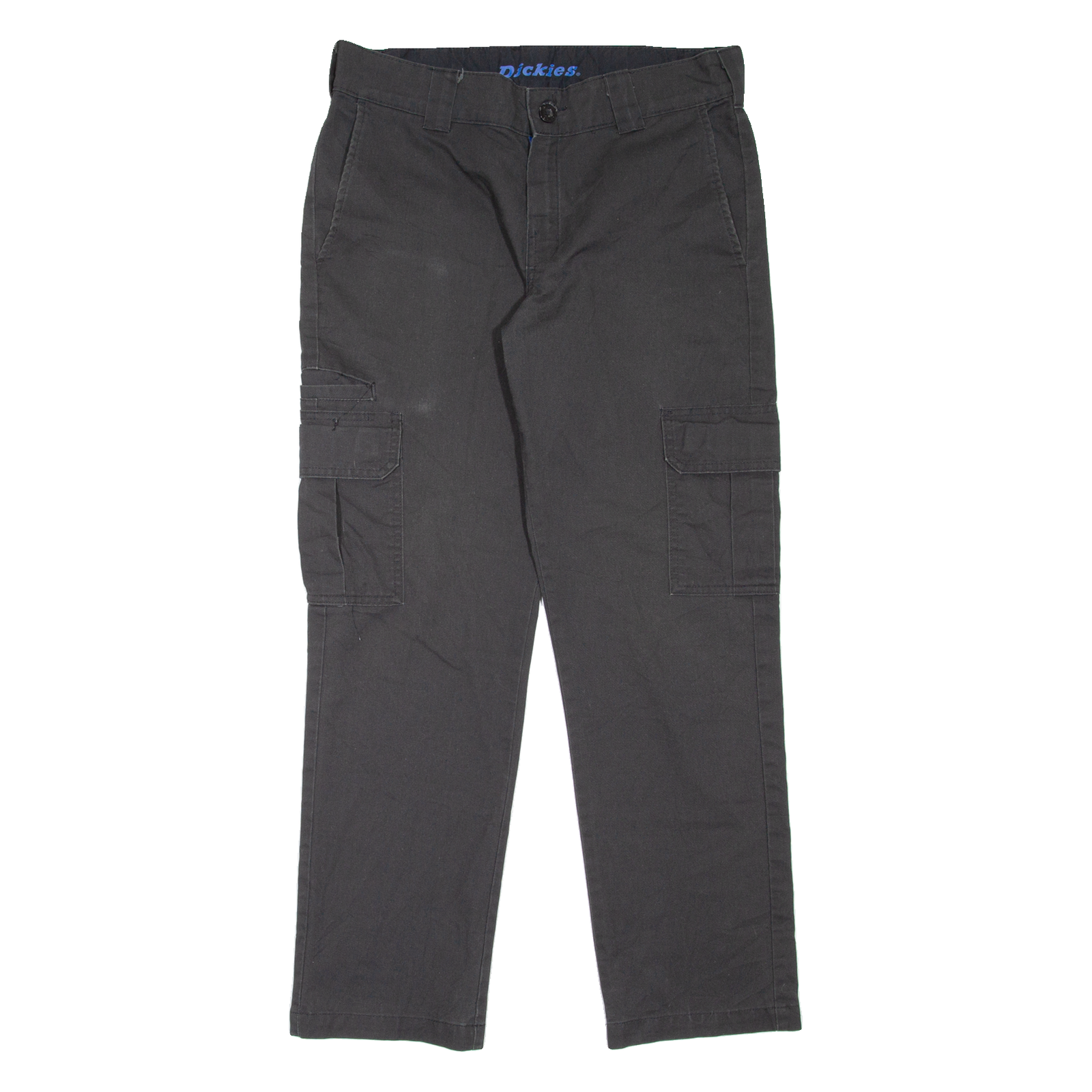 DICKIES Cargo Style Workwear Mens Trousers Black Regular Straight W32 L30 Refurbished - N/A refurbished available on Cerqular